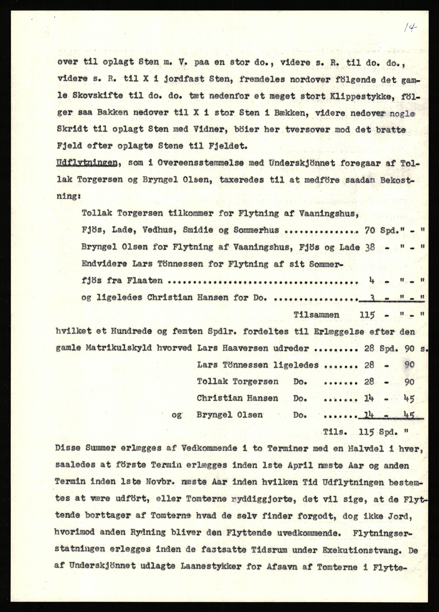 Statsarkivet i Stavanger, AV/SAST-A-101971/03/Y/Yj/L0028: Avskrifter sortert etter gårdsnavn: Gudla - Haga i Håland, 1750-1930, p. 260