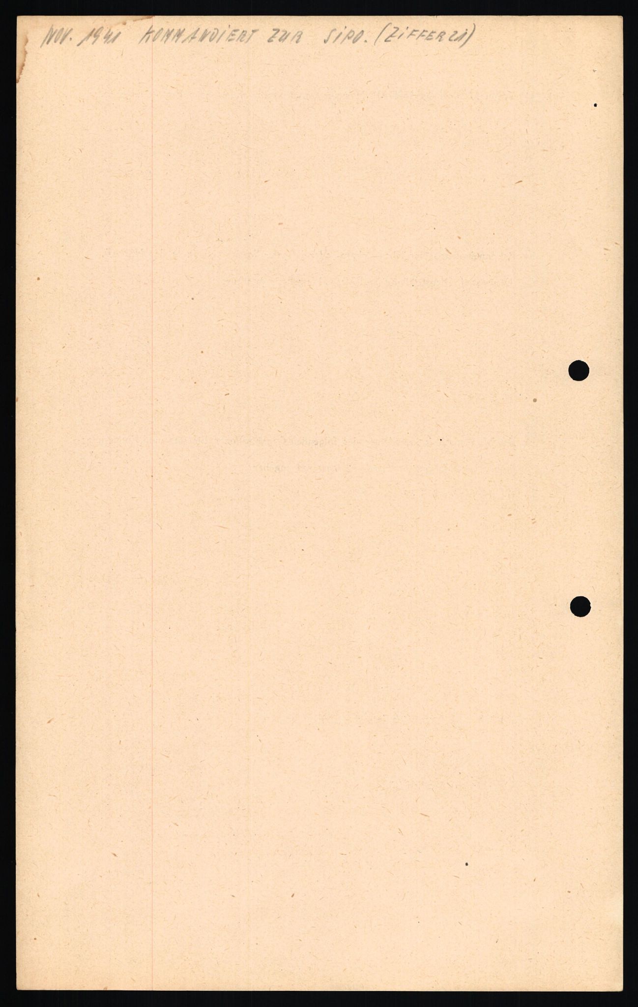 Forsvaret, Forsvarets overkommando II, AV/RA-RAFA-3915/D/Db/L0021: CI Questionaires. Tyske okkupasjonsstyrker i Norge. Tyskere., 1945-1946, p. 314