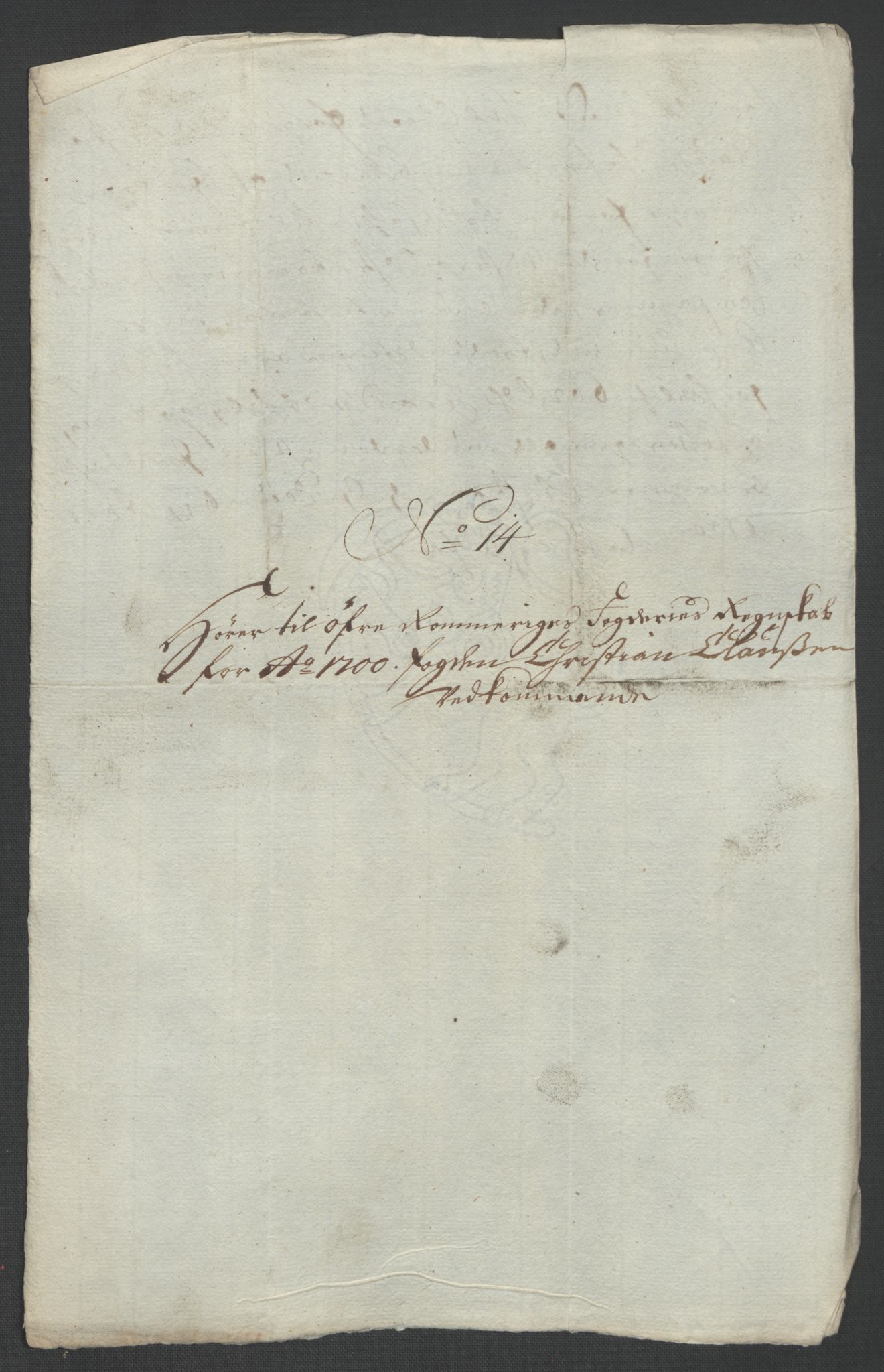 Rentekammeret inntil 1814, Reviderte regnskaper, Fogderegnskap, AV/RA-EA-4092/R12/L0712: Fogderegnskap Øvre Romerike, 1700, p. 288