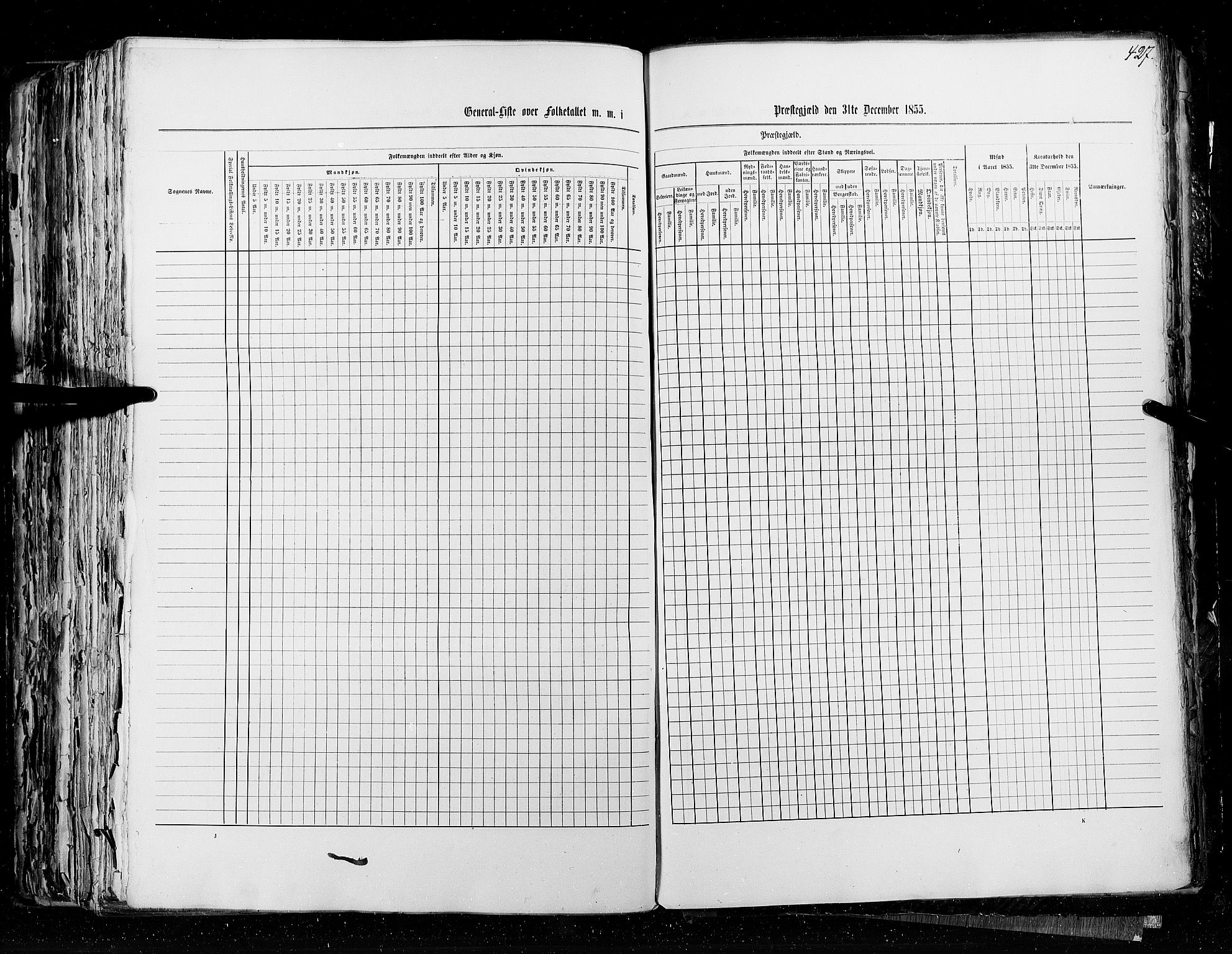 RA, Census 1855, vol. 5: Nordre Bergenhus amt, Romsdal amt og Søndre Trondhjem amt, 1855, p. 427