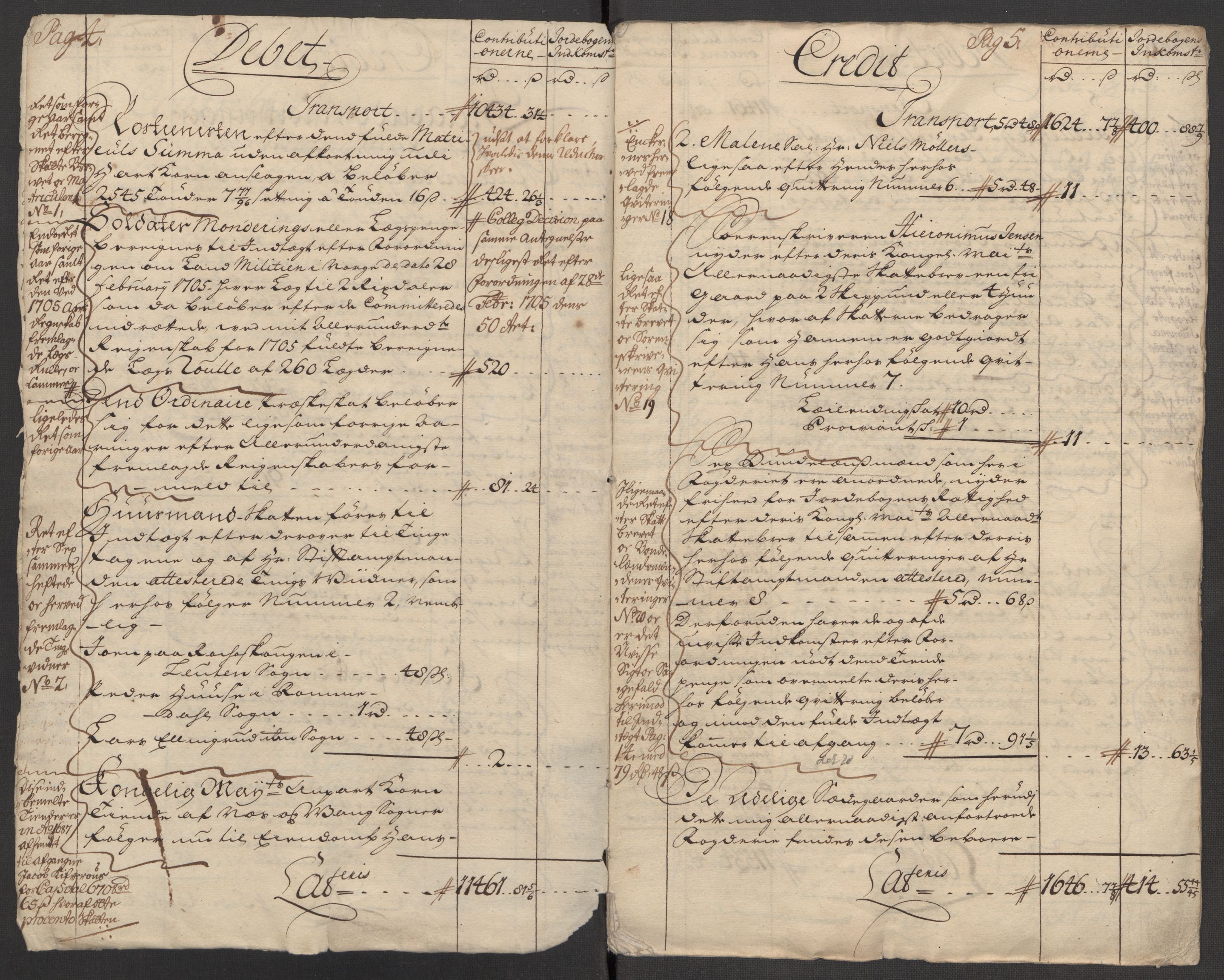 Rentekammeret inntil 1814, Reviderte regnskaper, Fogderegnskap, AV/RA-EA-4092/R16/L1053: Fogderegnskap Hedmark, 1715, p. 5