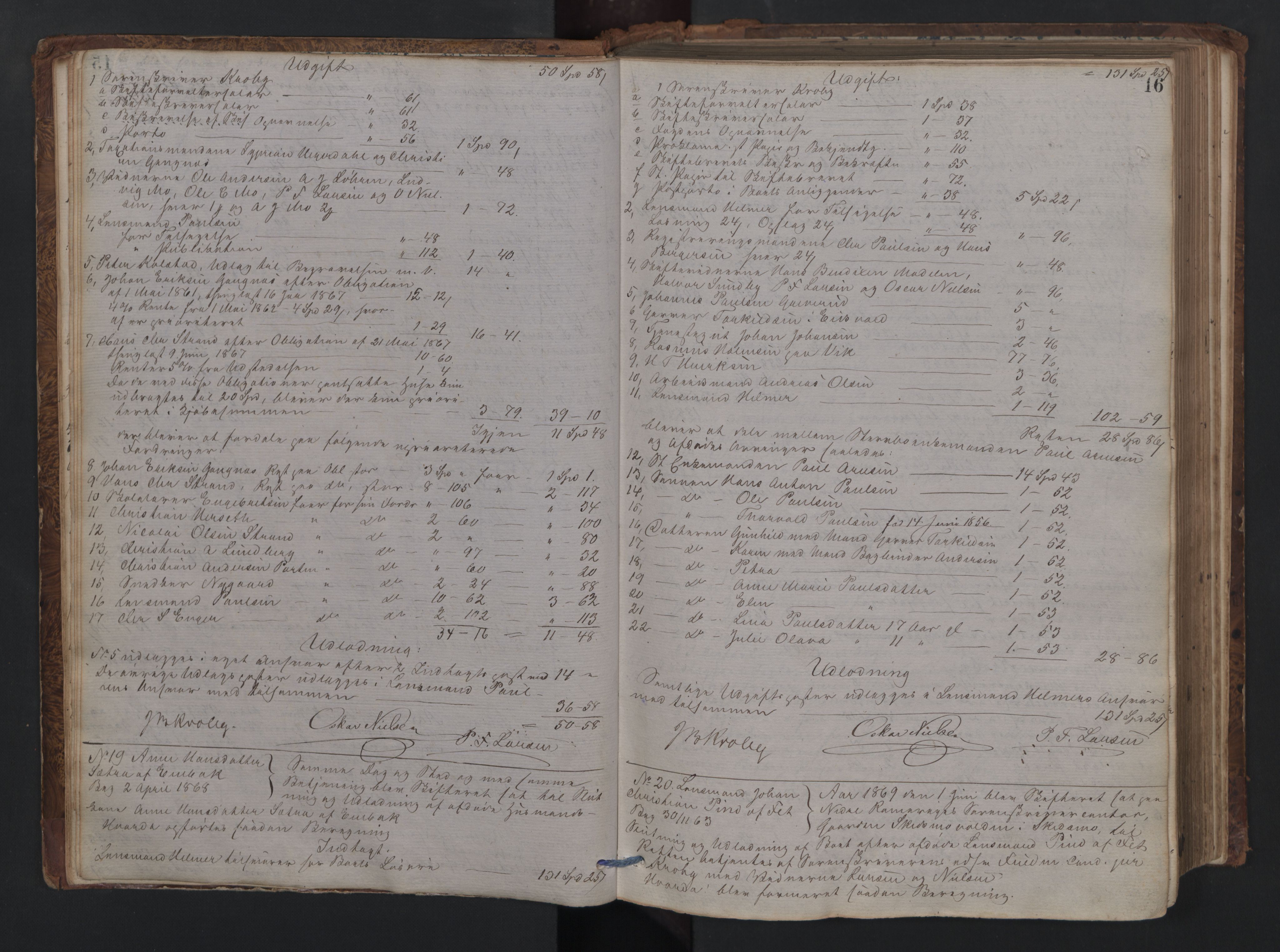Nedre Romerike sorenskriveri, AV/SAO-A-10469/H/He/Hec/L0006: Skifteutlodningsprotokoll, 1869-1877, p. 15b-16a