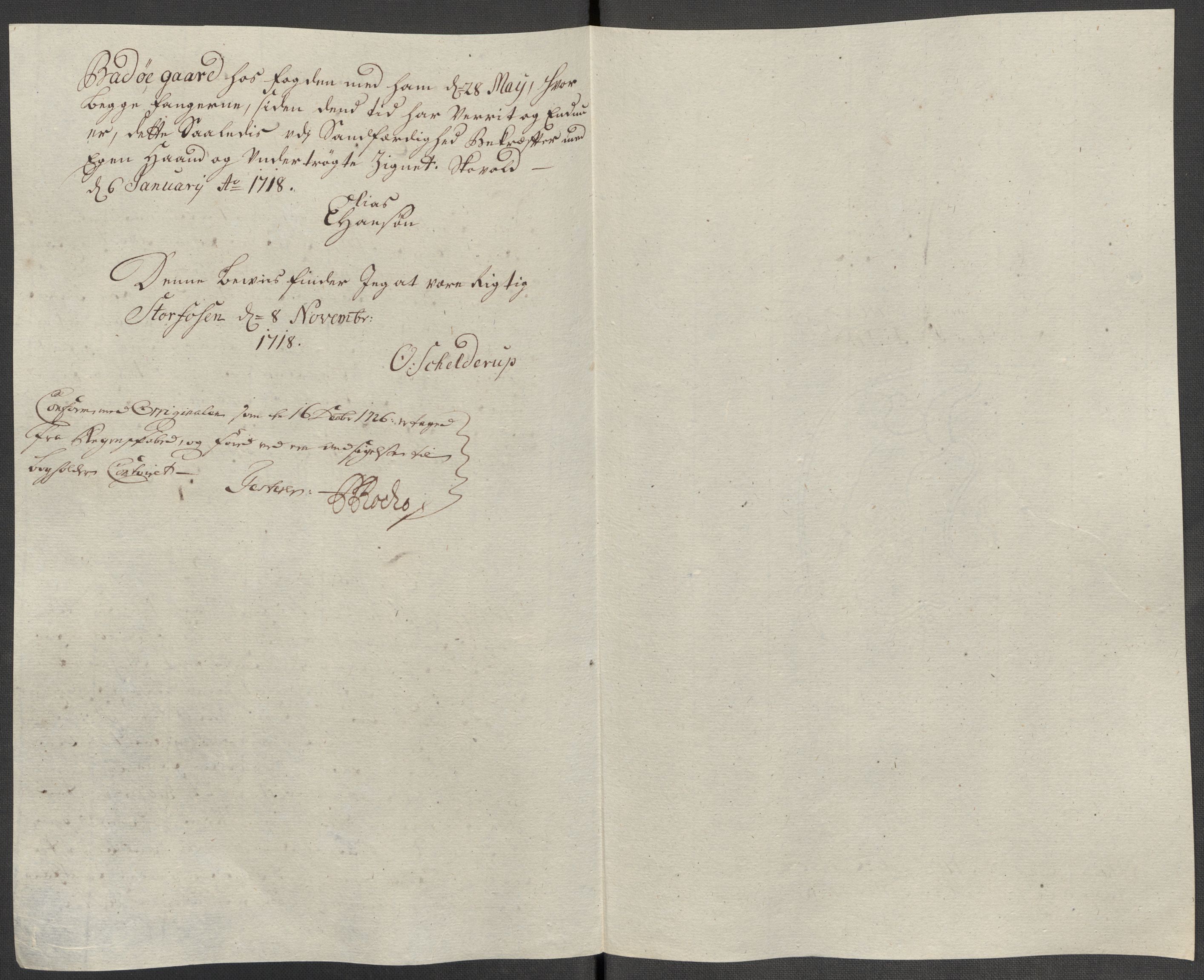 Rentekammeret inntil 1814, Reviderte regnskaper, Fogderegnskap, AV/RA-EA-4092/R66/L4588: Fogderegnskap Salten, 1718, p. 347