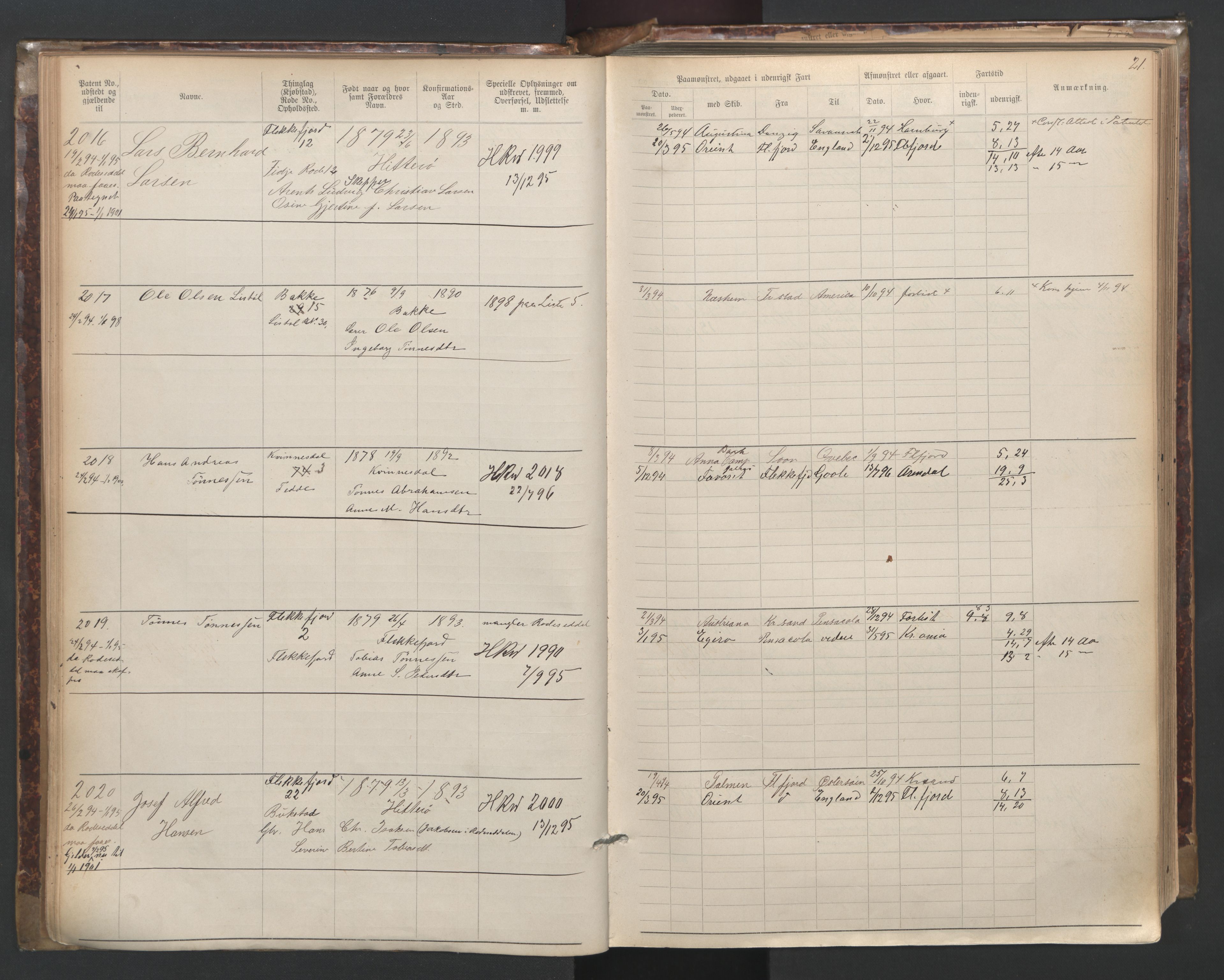 Flekkefjord mønstringskrets, SAK/2031-0018/F/Fa/L0003: Annotasjonsrulle nr 1921-2963 med register, N-3, 1892-1948, p. 50