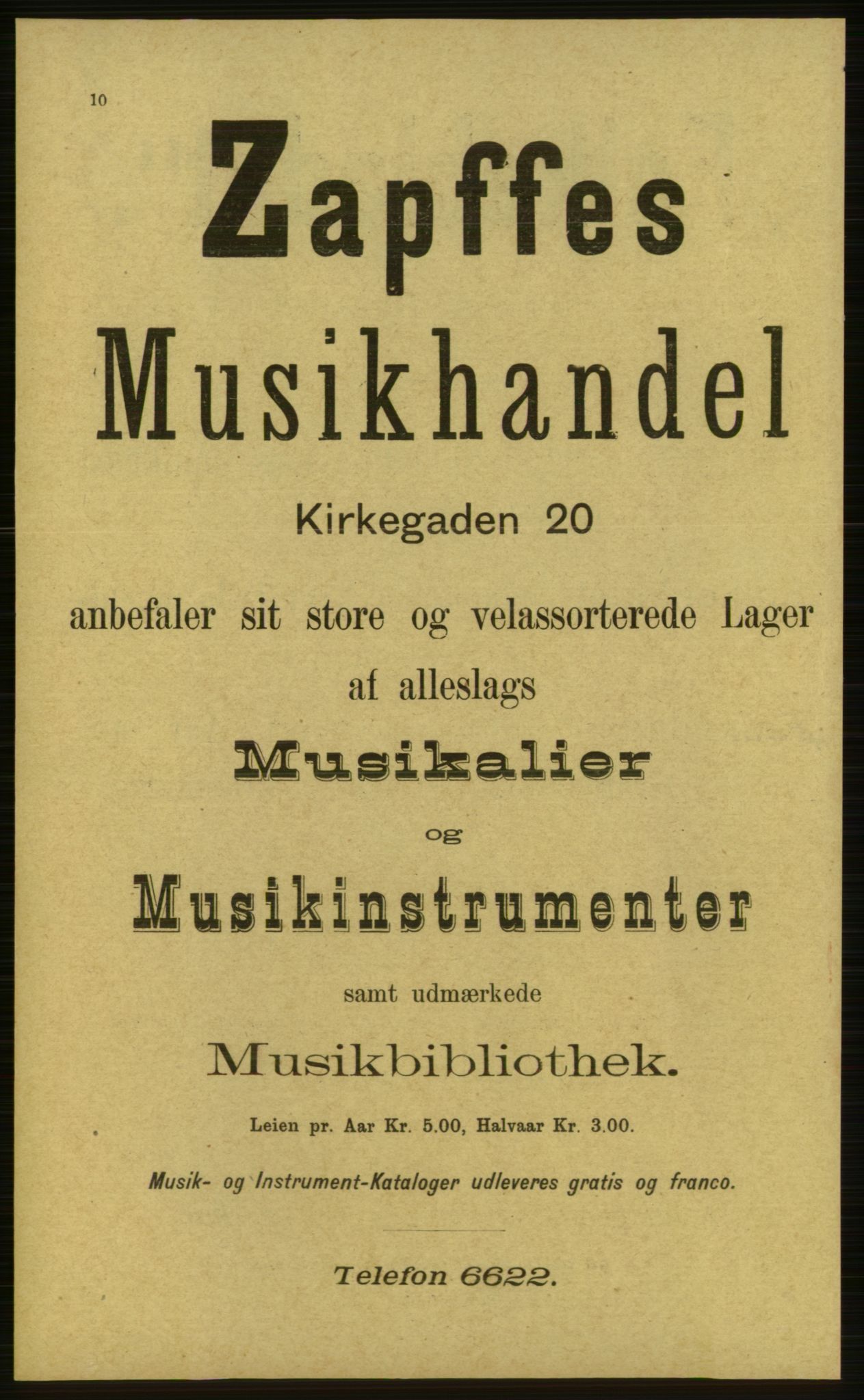 Kristiania/Oslo adressebok, PUBL/-, 1898, p. 10