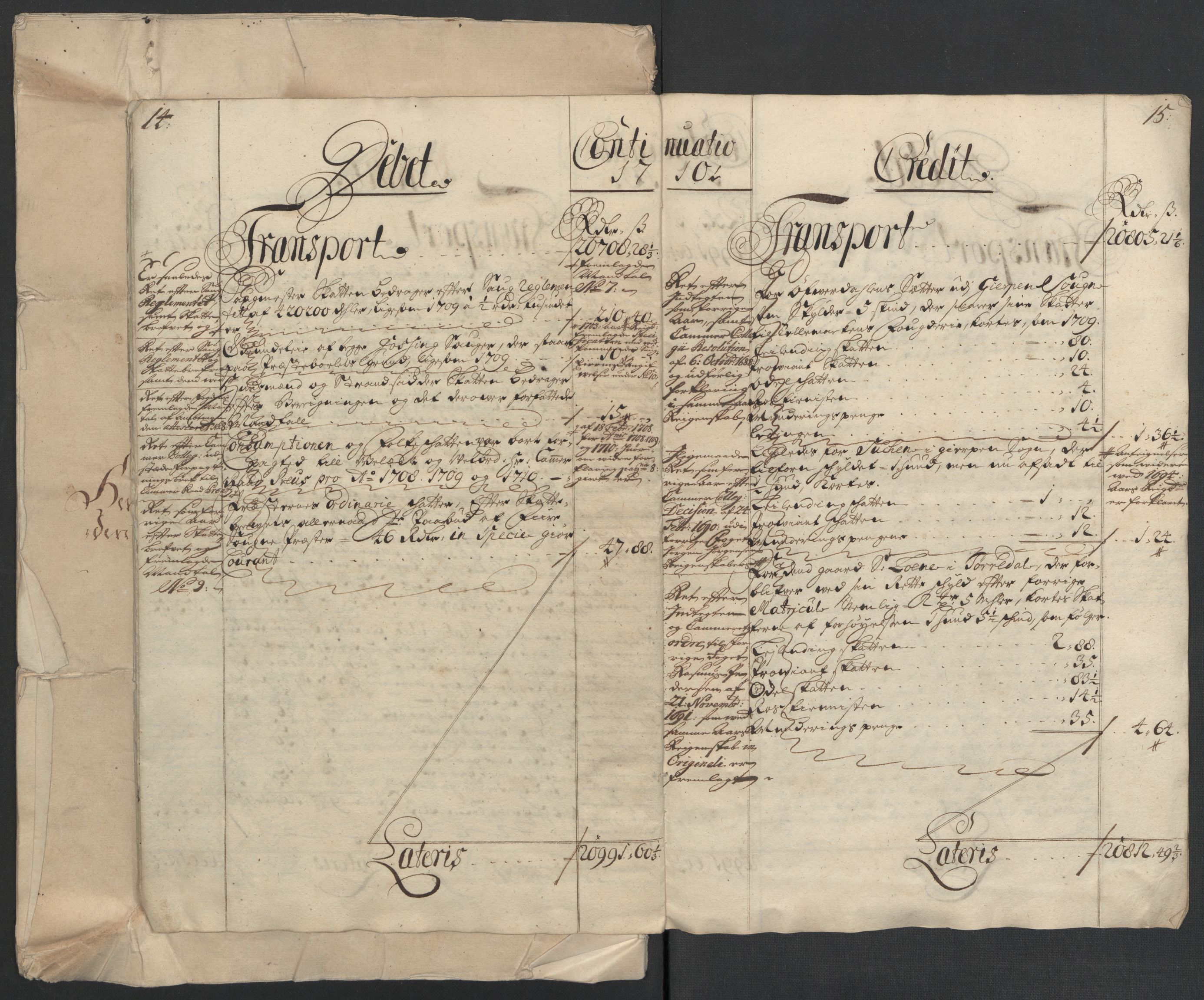 Rentekammeret inntil 1814, Reviderte regnskaper, Fogderegnskap, AV/RA-EA-4092/R36/L2119: Fogderegnskap Øvre og Nedre Telemark og Bamble, 1710, p. 20