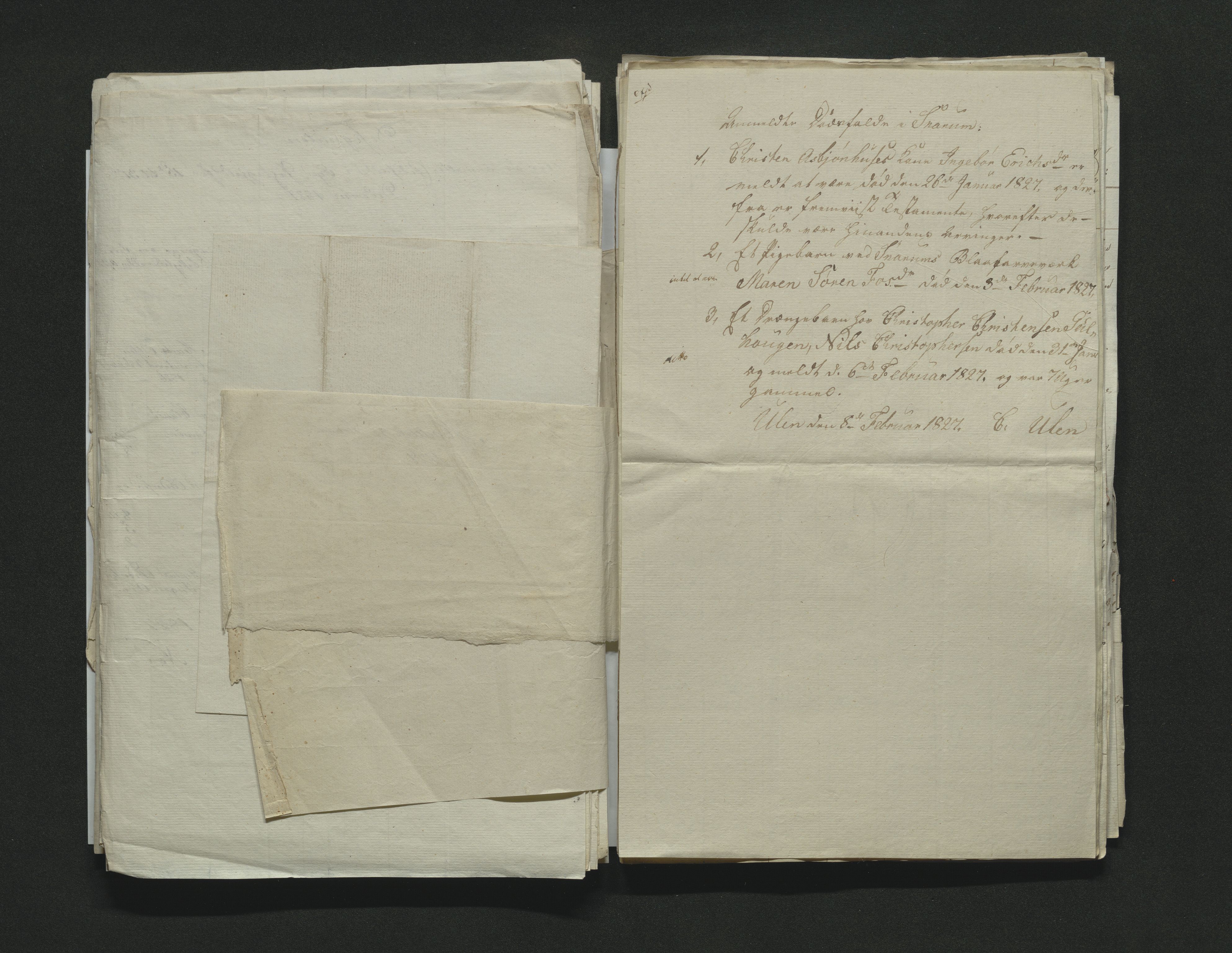 Eiker, Modum og Sigdal sorenskriveri, AV/SAKO-A-123/H/Ha/Hab/L0002: Dødsfallsmeldinger, 1823-1829, p. 182
