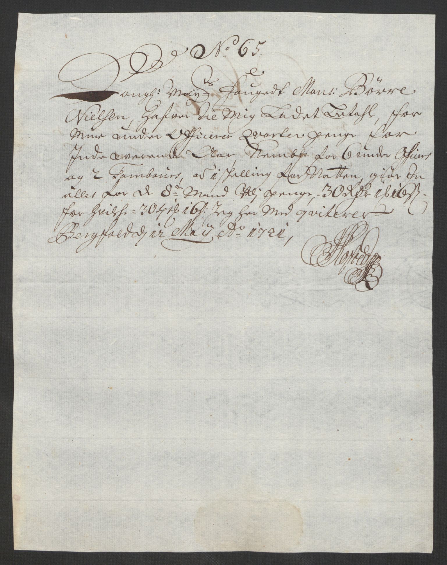 Rentekammeret inntil 1814, Reviderte regnskaper, Fogderegnskap, RA/EA-4092/R56/L3754: Fogderegnskap Nordmøre, 1721, p. 366