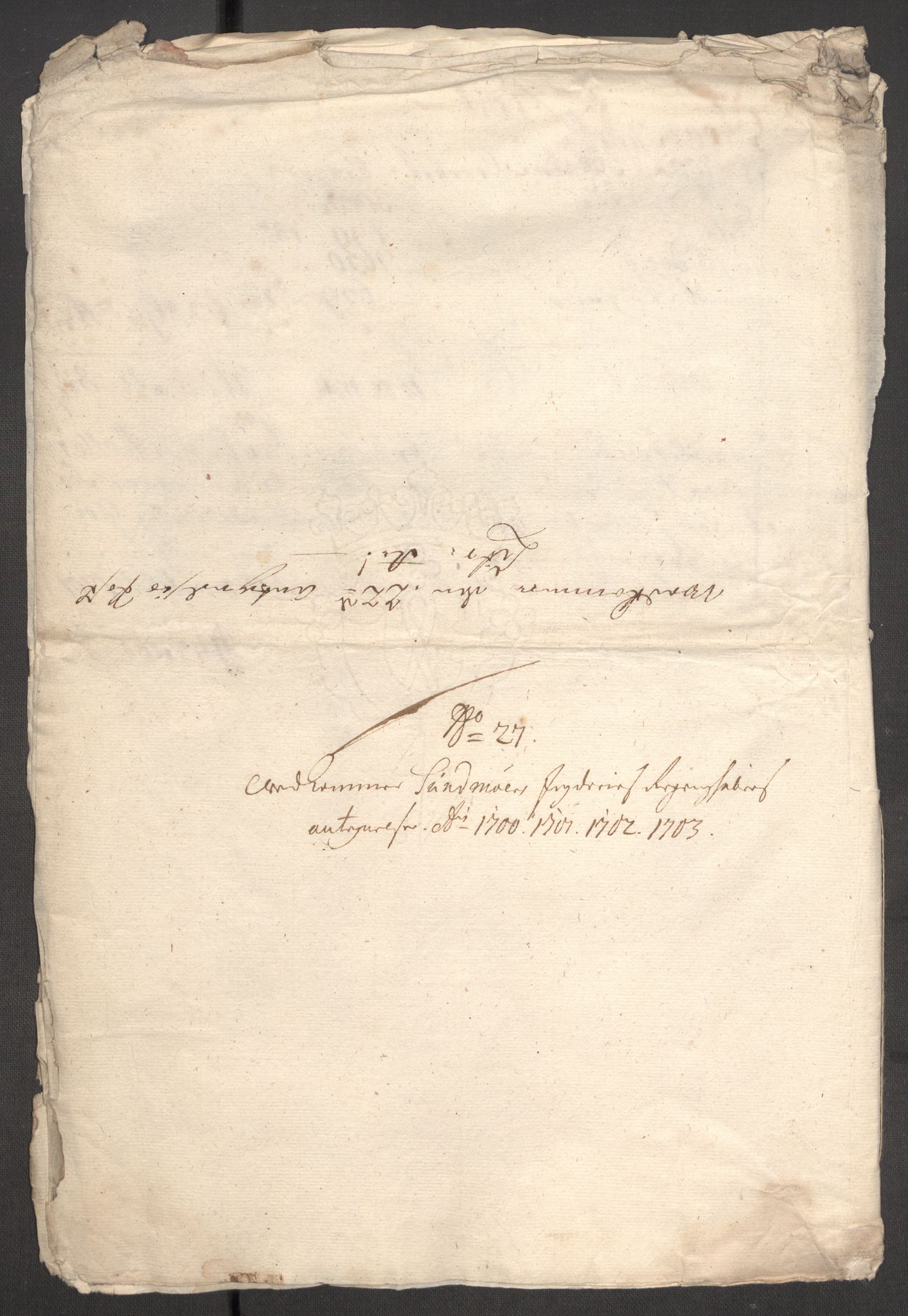 Rentekammeret inntil 1814, Reviderte regnskaper, Fogderegnskap, AV/RA-EA-4092/R54/L3559: Fogderegnskap Sunnmøre, 1702-1703, p. 471