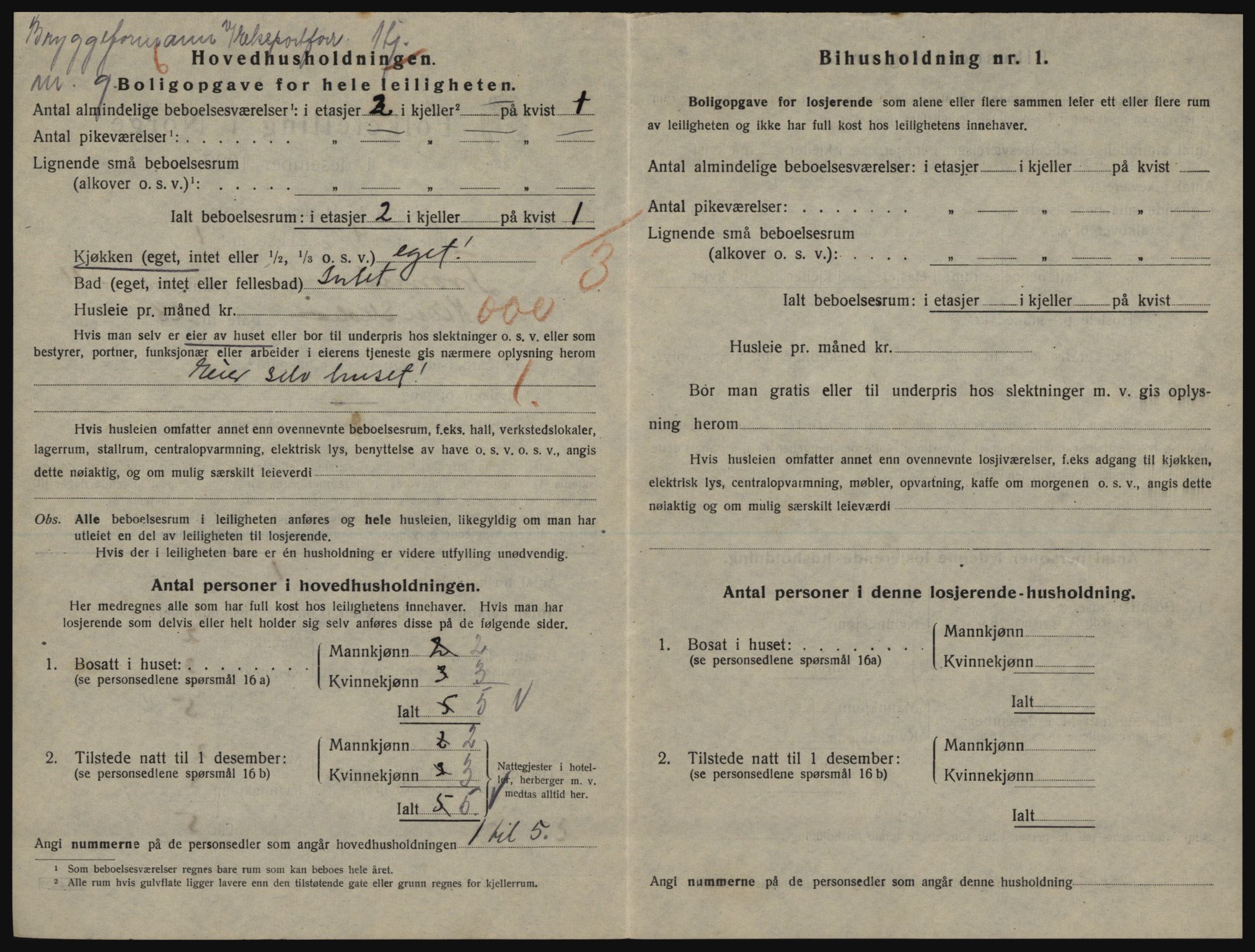 SATØ, 1920 census for Tromsø, 1920, p. 5670