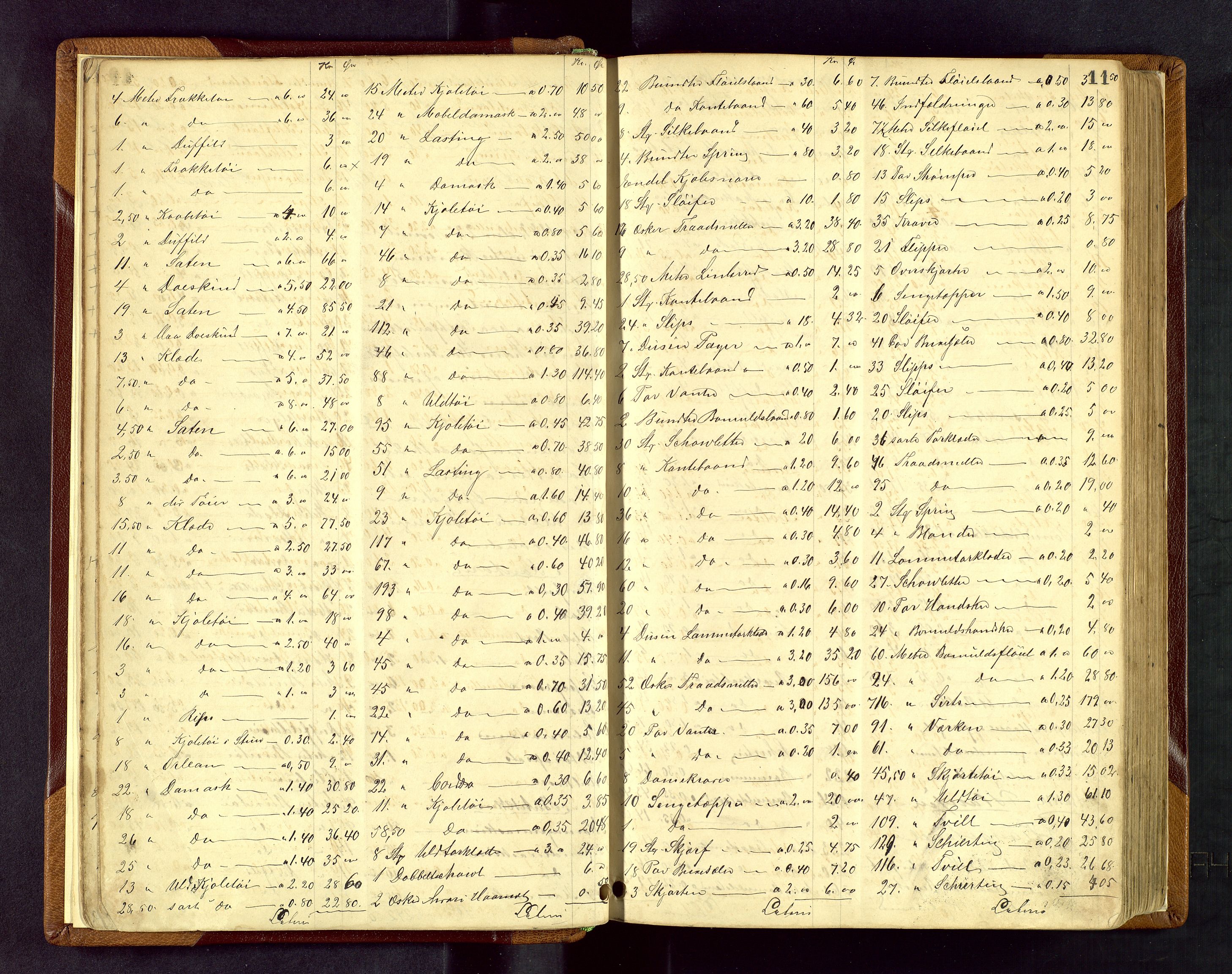 Stavanger skifteforvalter, AV/SAST-A-101412/001/5/53/533BA/L0001: Registreringsprotokoll, 1882-1902, p. 11