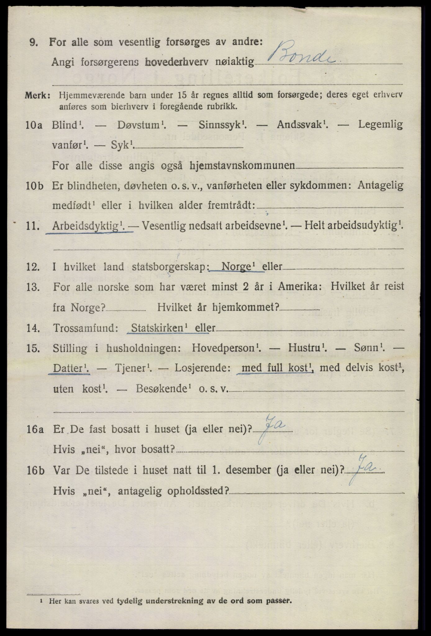 SAKO, 1920 census for Ål, 1920, p. 5443