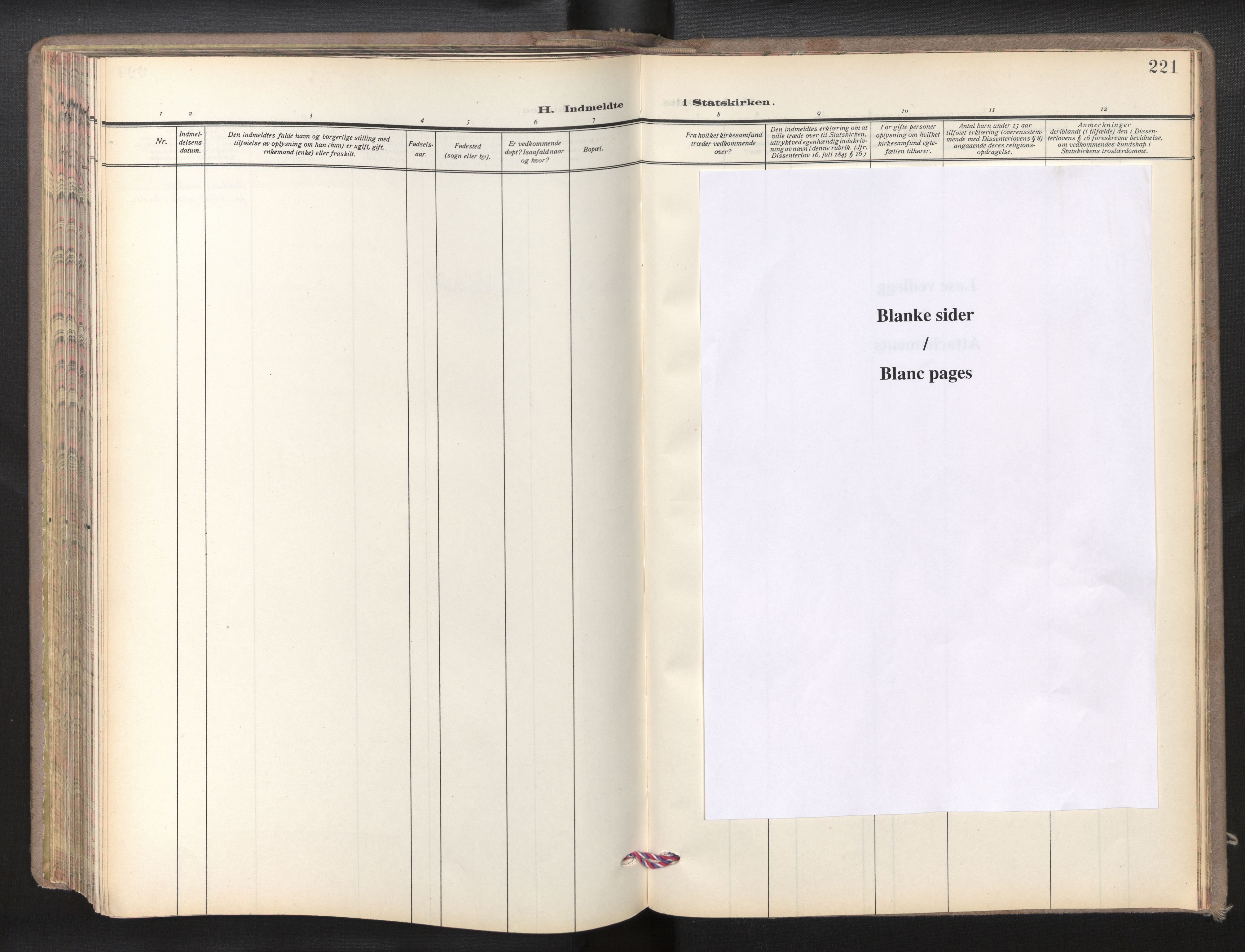 Den norske sjømannsmisjon i utlandet/Hamburg, AV/SAB-SAB/PA-0107/H/Ha/L0002: Parish register (official) no. A 2, 1951-2004, p. 220b-221a