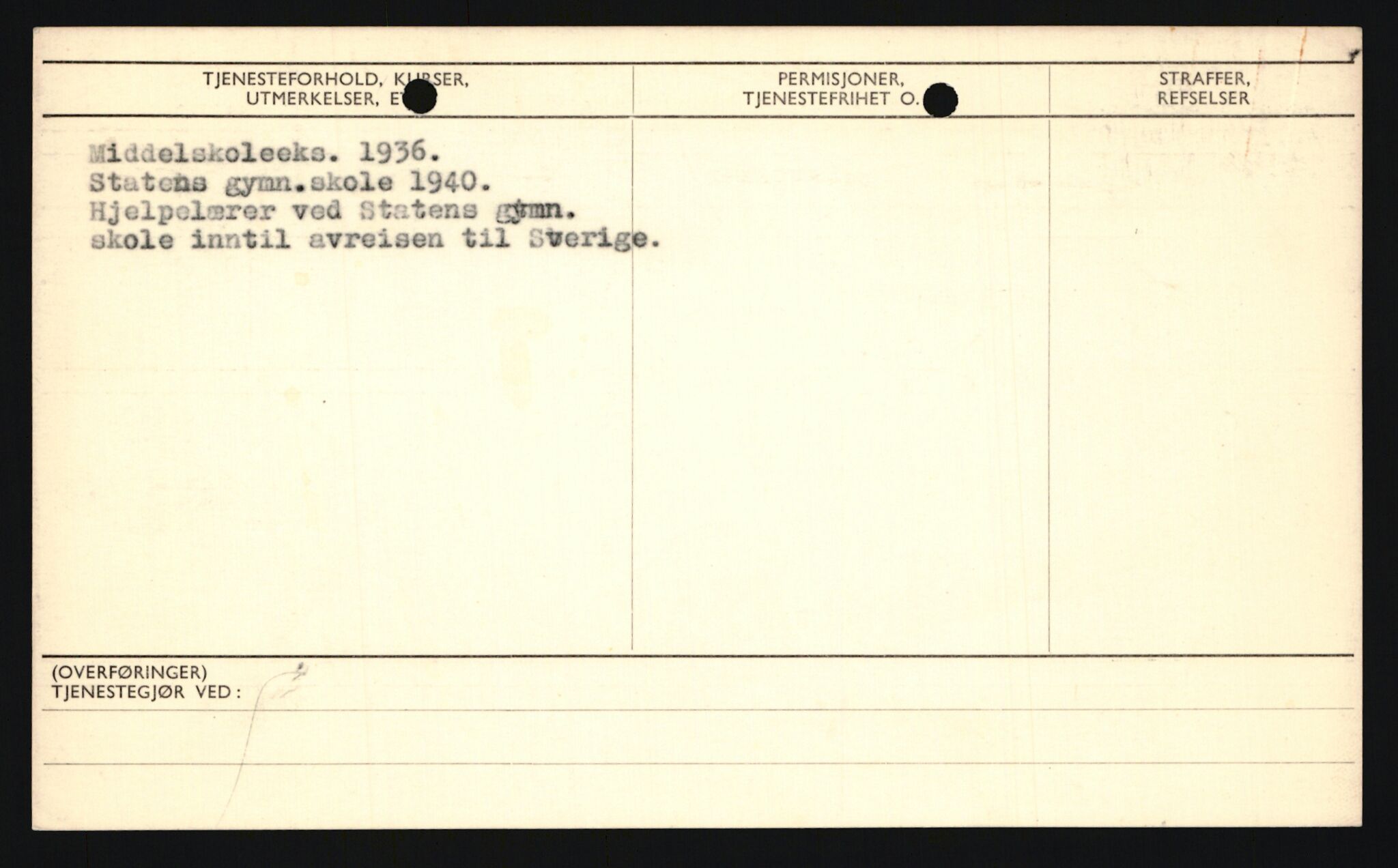 Forsvaret, Sør-Hålogaland landforsvar, AV/RA-RAFA-2552/P/Pa/L0302: Personellmapper for slettet personell, yrkesbefal og vernepliktig befal, født 1913-1916, 1932-1976, p. 236