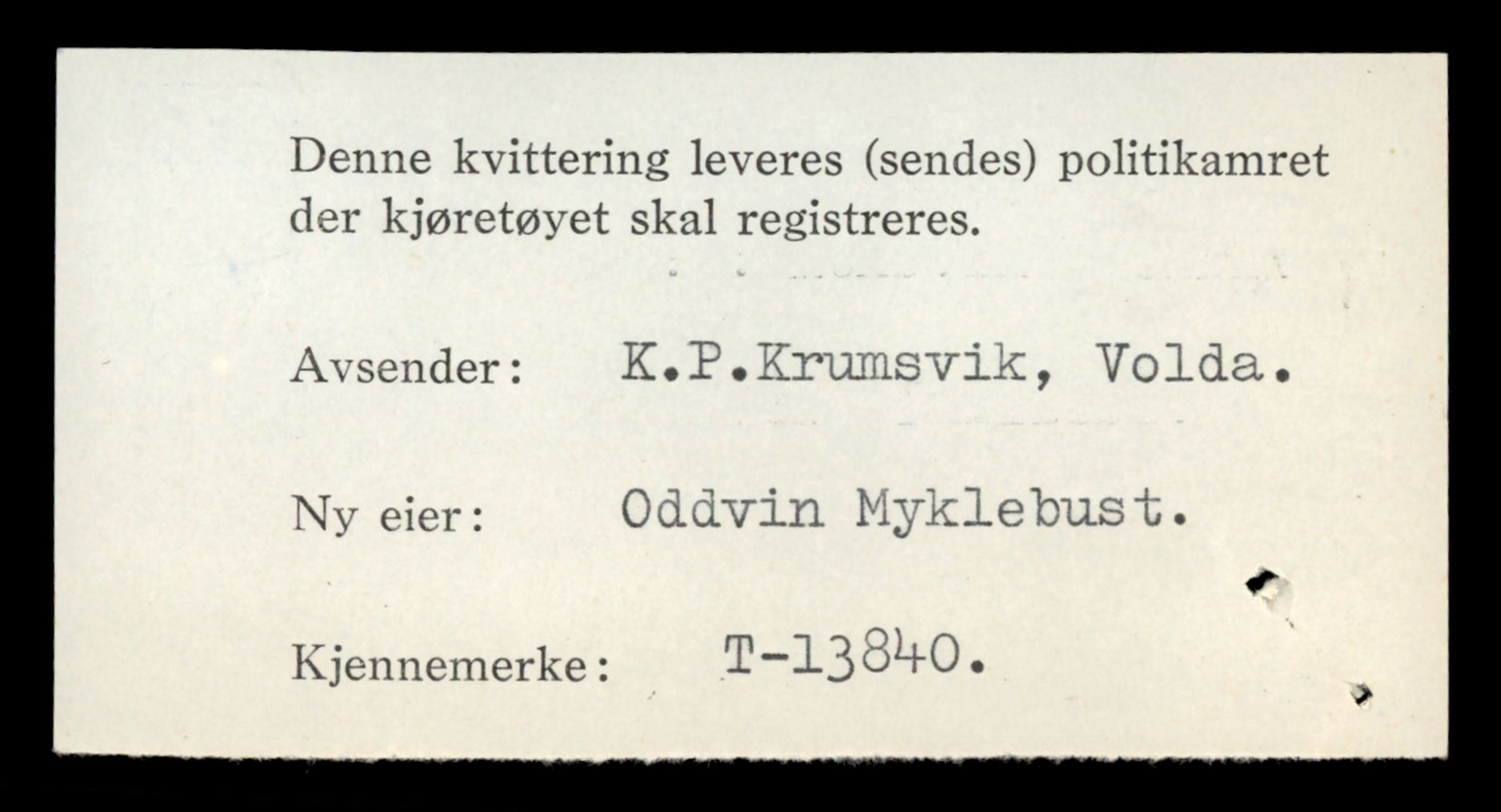 Møre og Romsdal vegkontor - Ålesund trafikkstasjon, AV/SAT-A-4099/F/Fe/L0041: Registreringskort for kjøretøy T 13710 - T 13905, 1927-1998, p. 2354