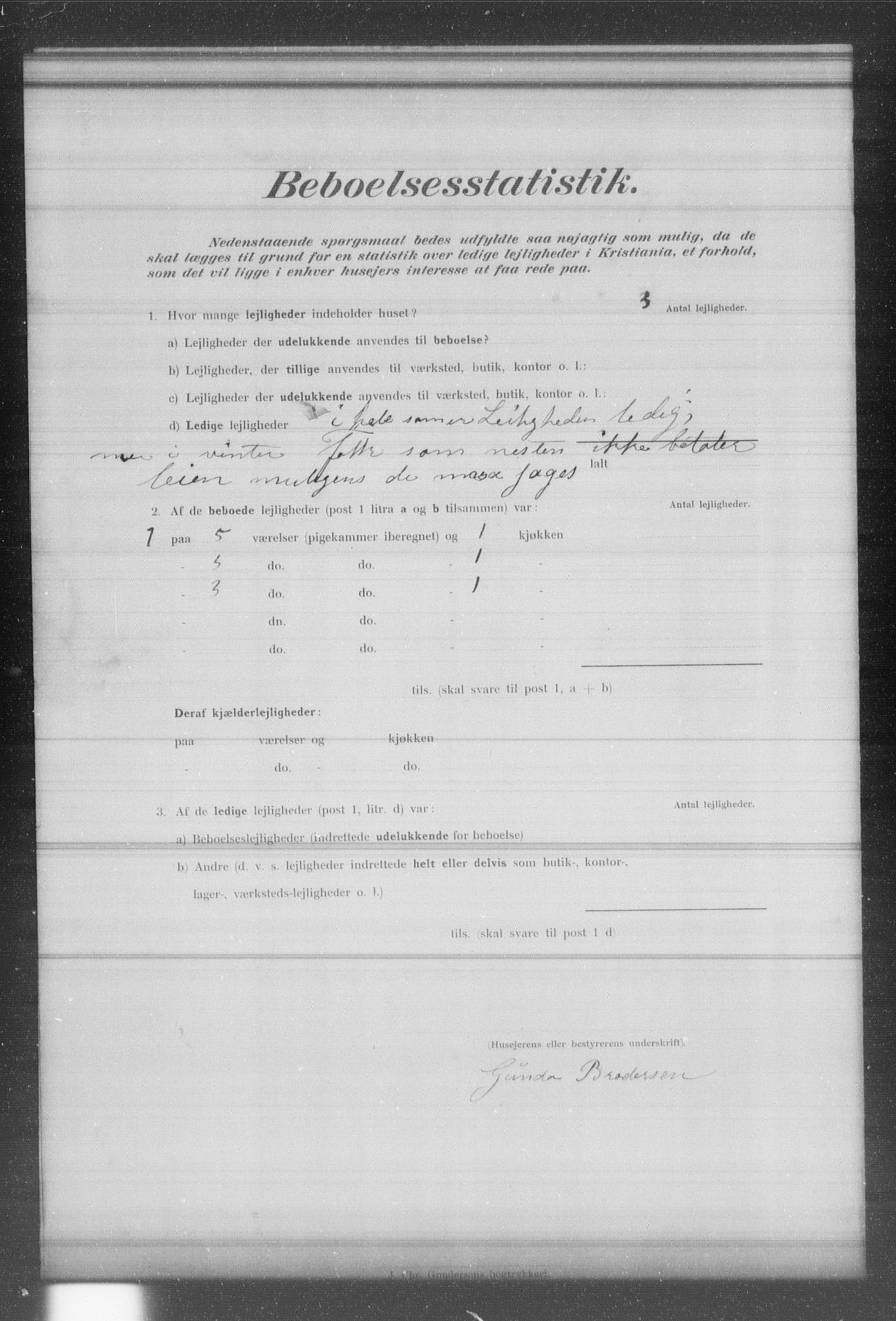 OBA, Municipal Census 1902 for Kristiania, 1902, p. 15017