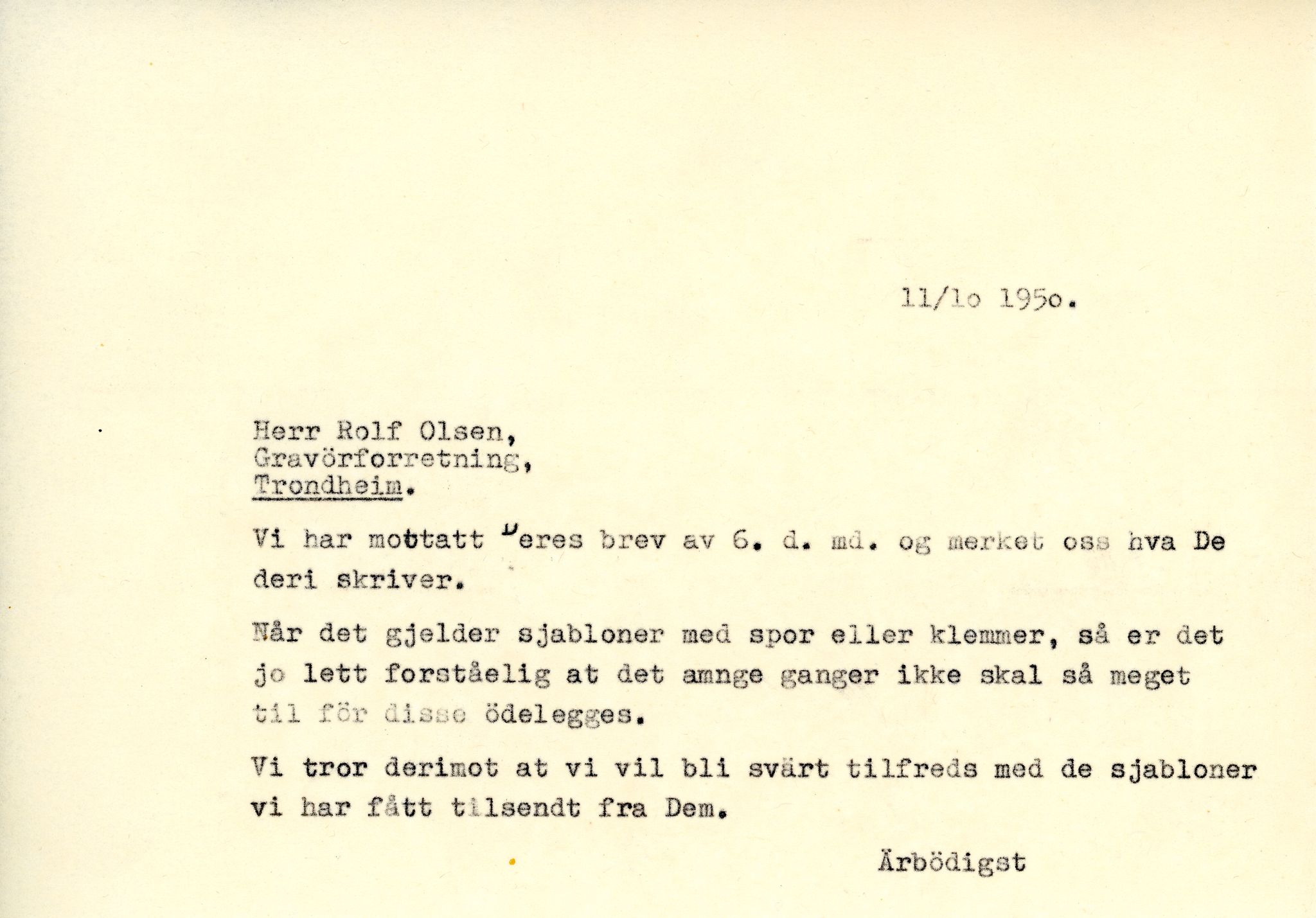 Vardø Fiskersamvirkelag, VAMU/A-0037/D/Da/L0006: Korrespondanse Re-St, 1947-1951