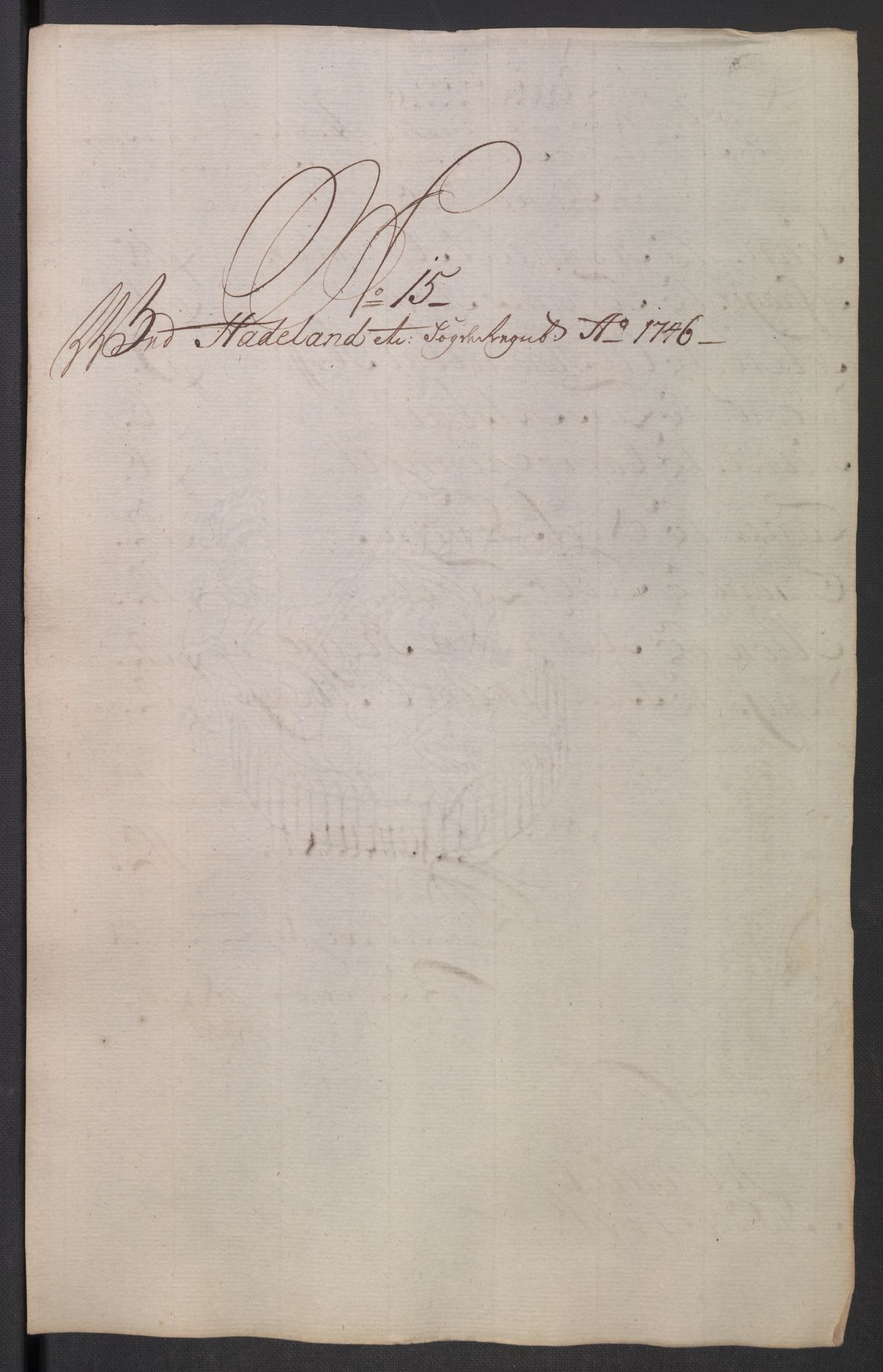 Rentekammeret inntil 1814, Reviderte regnskaper, Fogderegnskap, RA/EA-4092/R18/L1345: Fogderegnskap Hadeland, Toten og Valdres, 1745-1746, p. 401