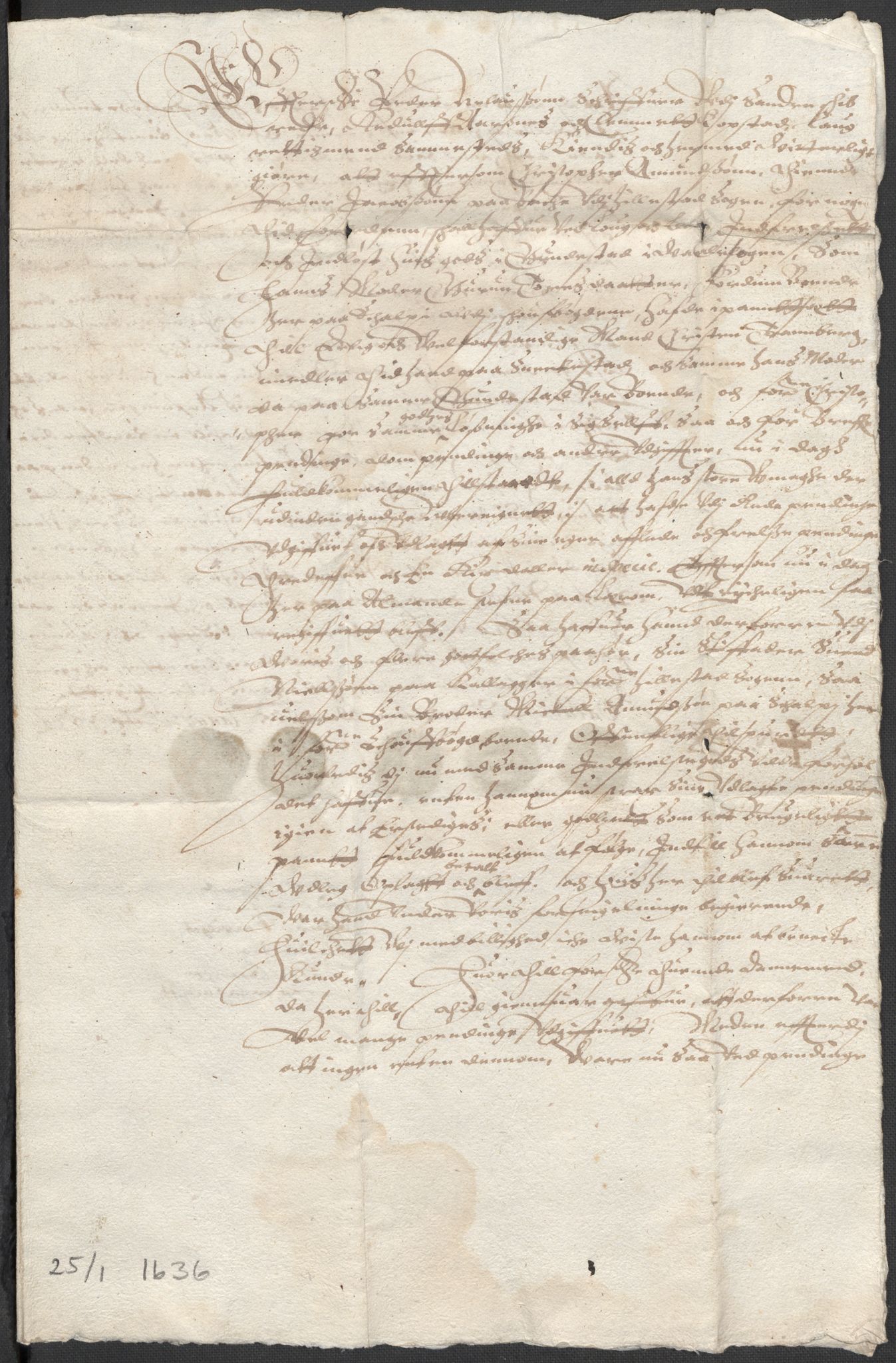 Riksarkivets diplomsamling, AV/RA-EA-5965/F12/L0005: Pk. 7 (II), 1613-1721, p. 12