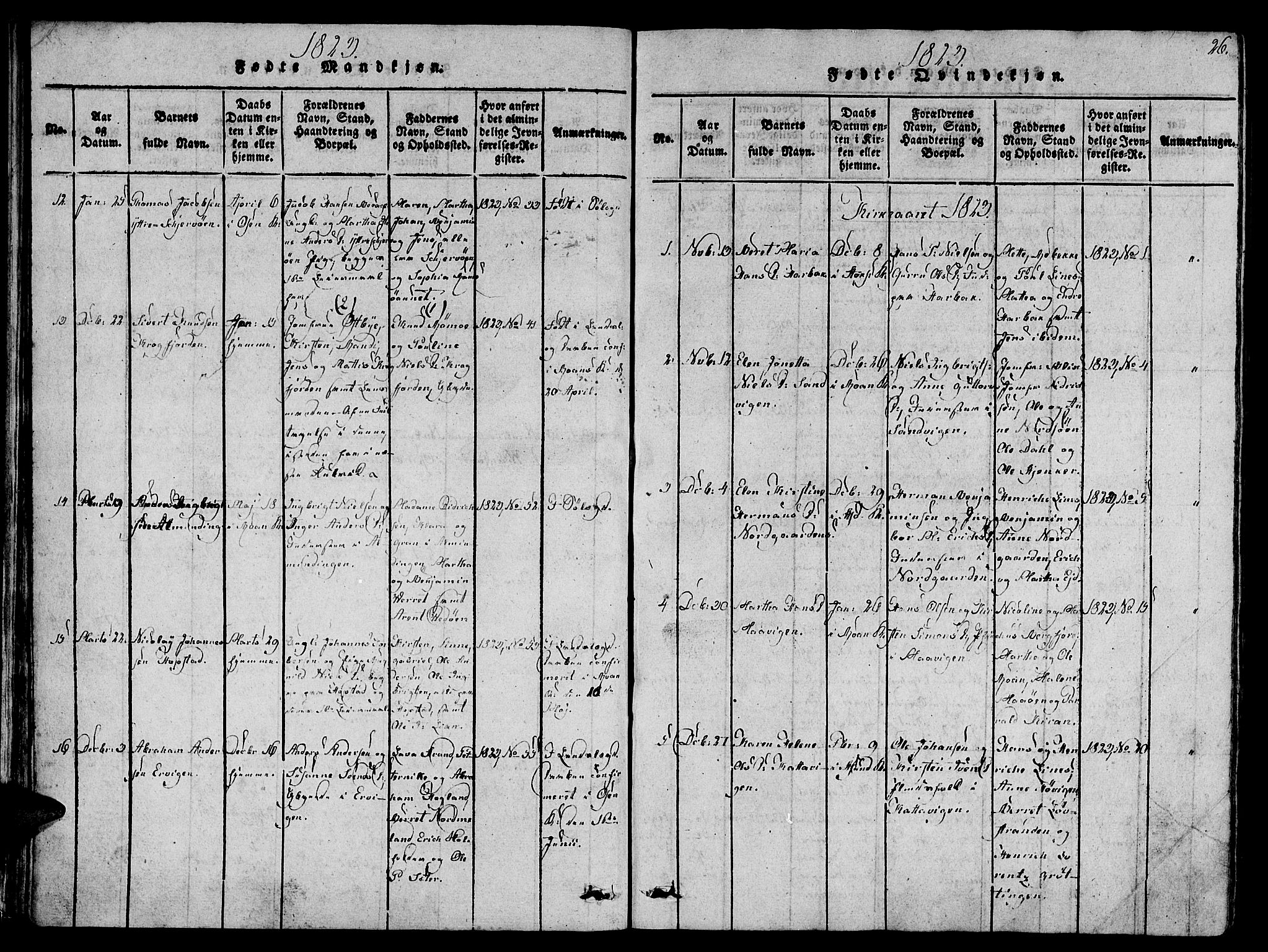 Ministerialprotokoller, klokkerbøker og fødselsregistre - Sør-Trøndelag, SAT/A-1456/657/L0702: Parish register (official) no. 657A03, 1818-1831, p. 26