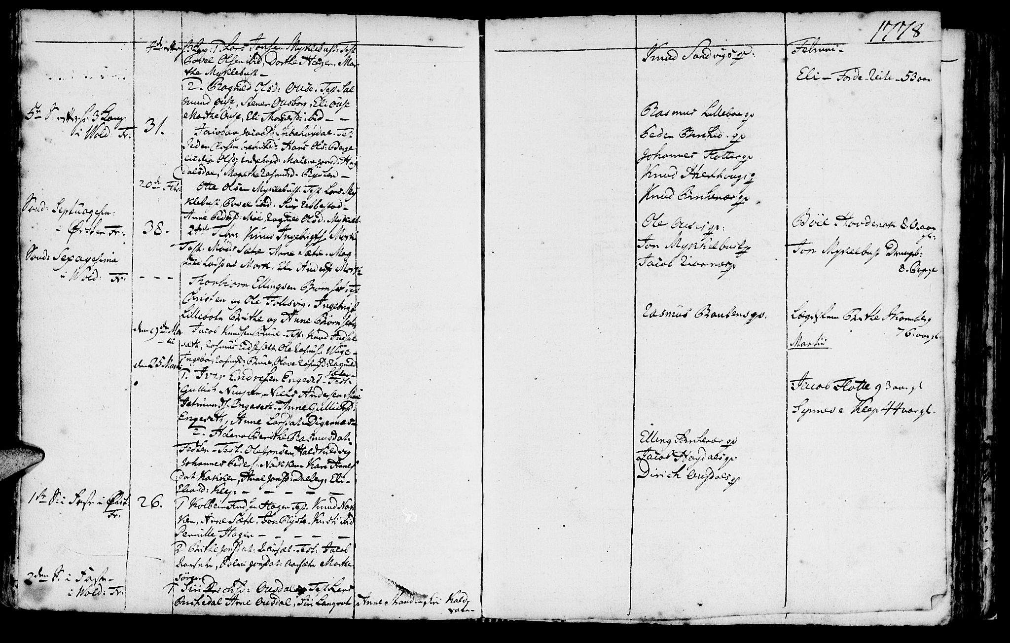 Ministerialprotokoller, klokkerbøker og fødselsregistre - Møre og Romsdal, AV/SAT-A-1454/511/L0136: Parish register (official) no. 511A03, 1760-1786