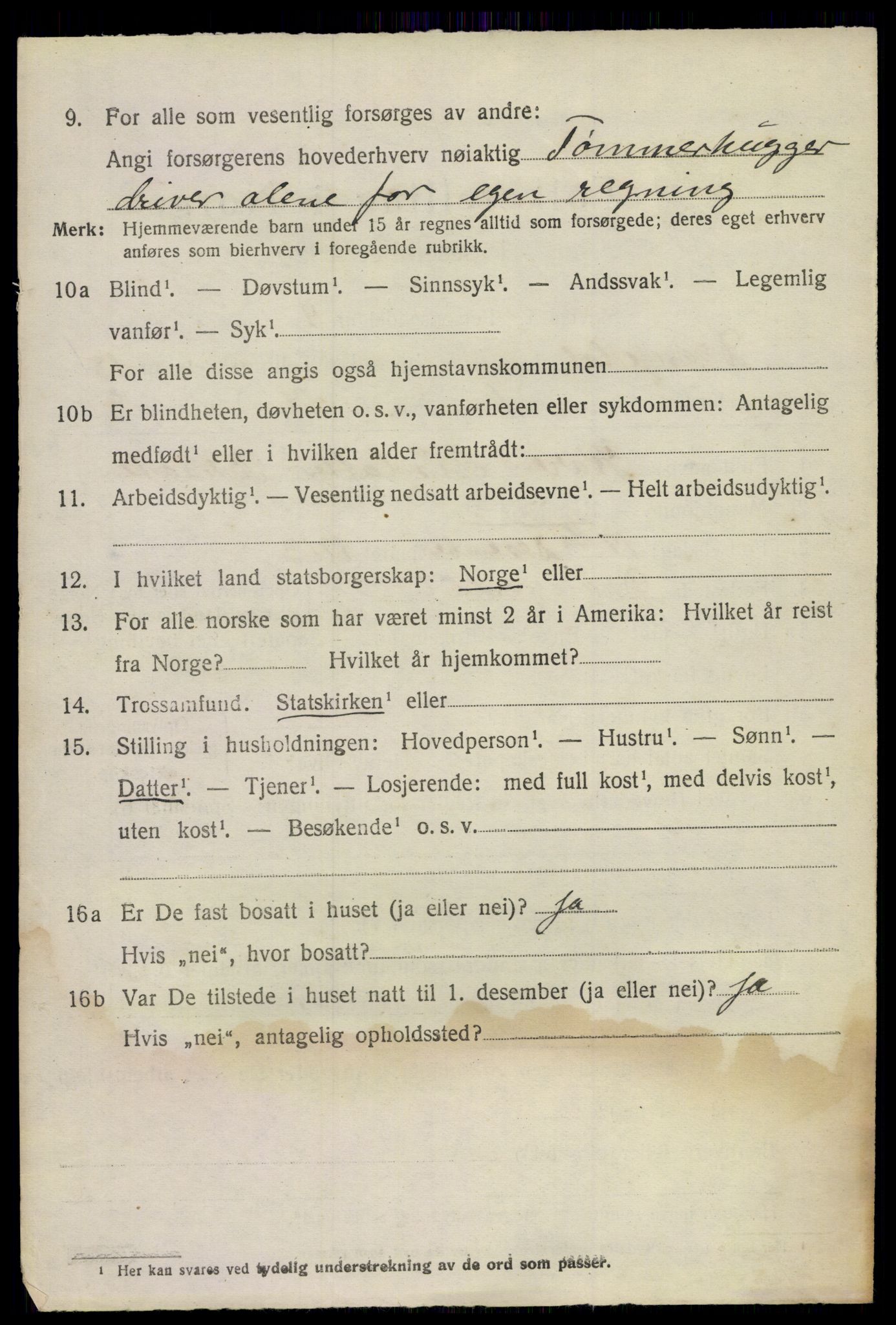 SAKO, 1920 census for Drangedal, 1920, p. 7804