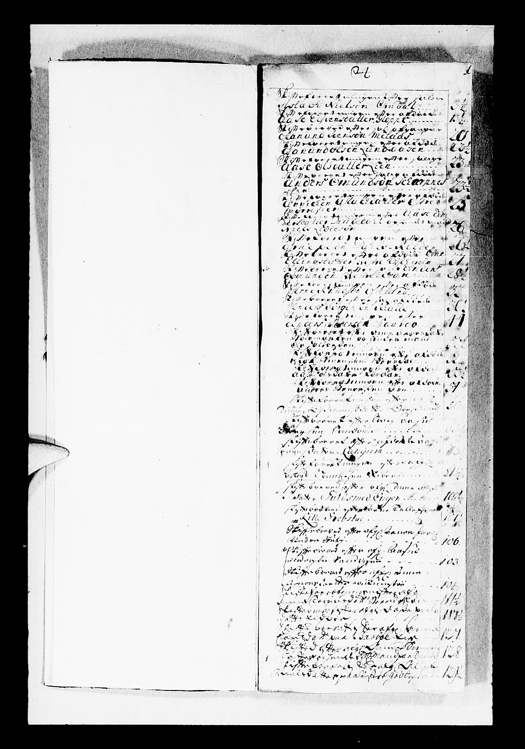 Nedenes sorenskriveri før 1824, SAK/1221-0007/H/Hc/L0007: Skifteprotokoll med register nr 7, 1714-1720, p. 0b-1a