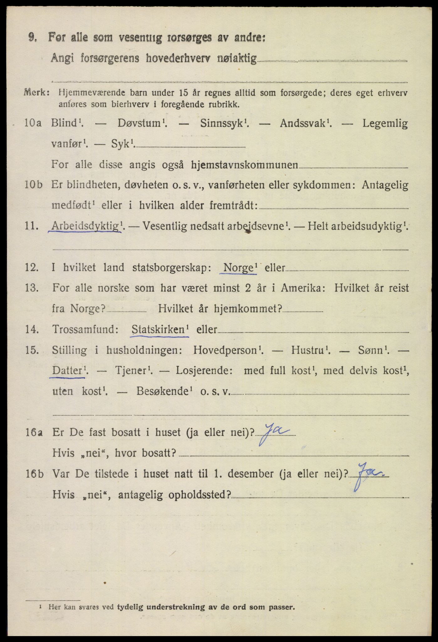 SAH, 1920 census for Østre Toten, 1920, p. 22055