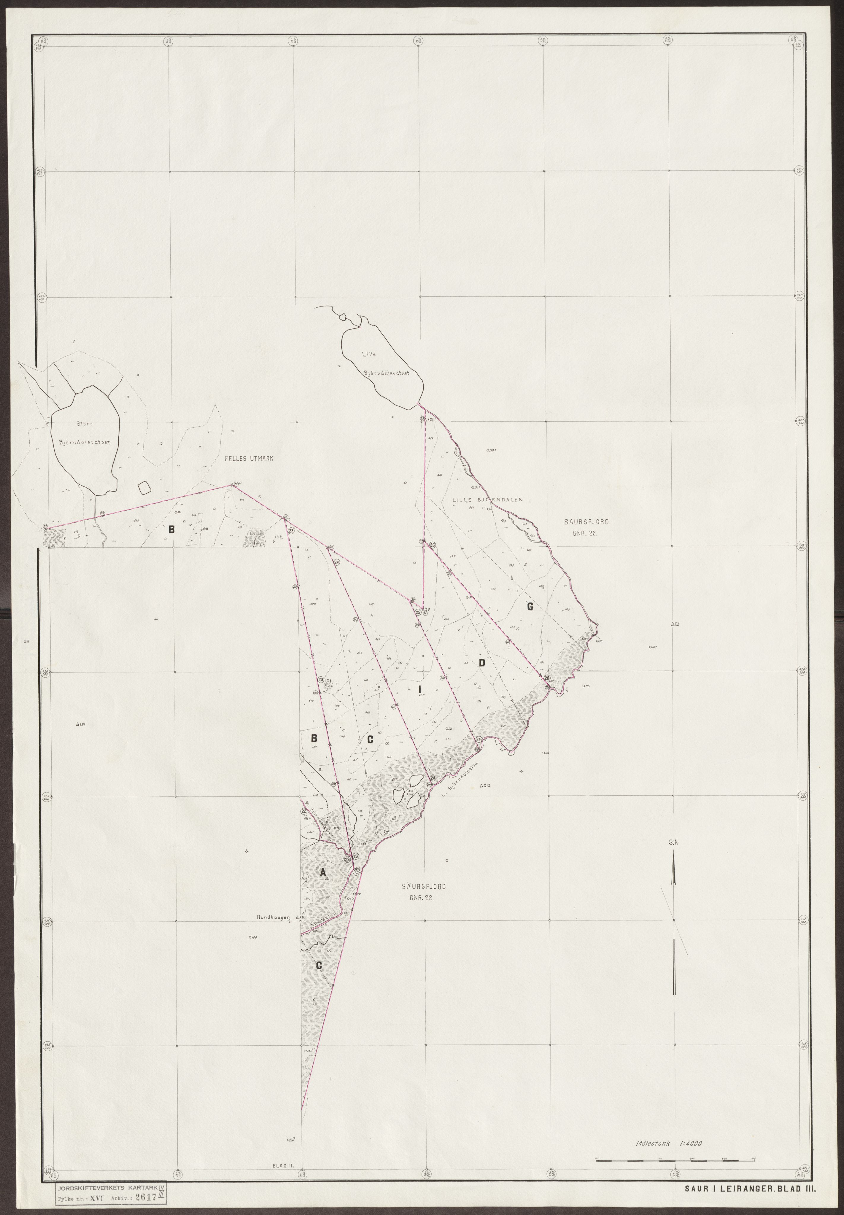 Jordskifteverkets kartarkiv, AV/RA-S-3929/T, 1859-1988, p. 3345
