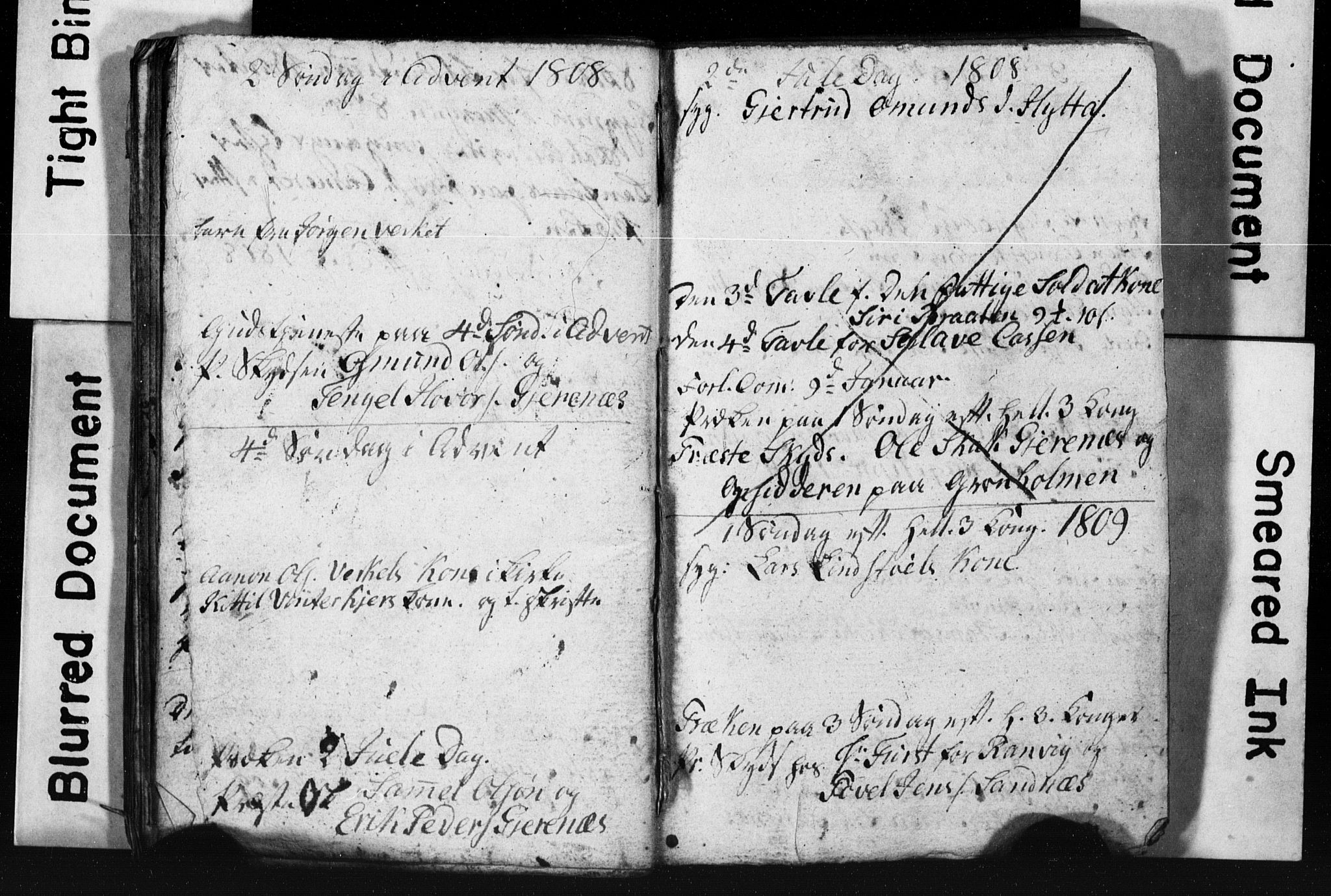 Søndeled sokneprestkontor, AV/SAK-1111-0038/F/Ff/L0001: Banns register no. A VI 4, 1784-1820