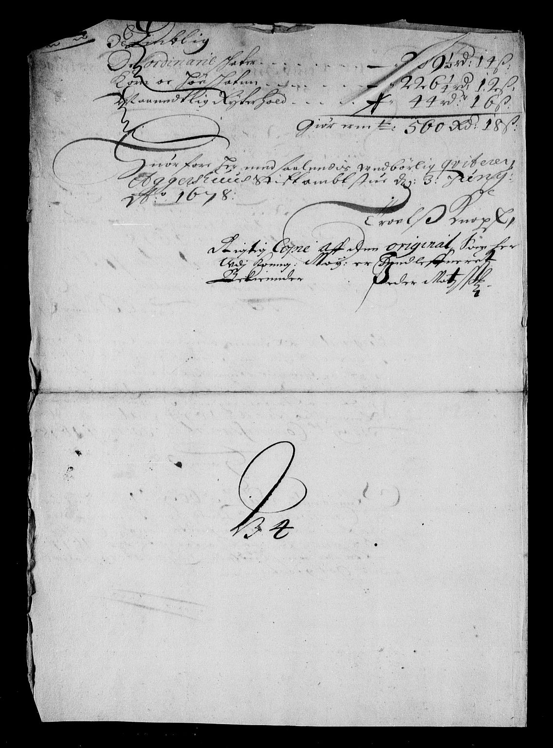 Rentekammeret inntil 1814, Reviderte regnskaper, Stiftamtstueregnskaper, Landkommissariatet på Akershus og Akershus stiftamt, AV/RA-EA-5869/R/Rb/L0139: Akershus stiftamt, 1675-1677