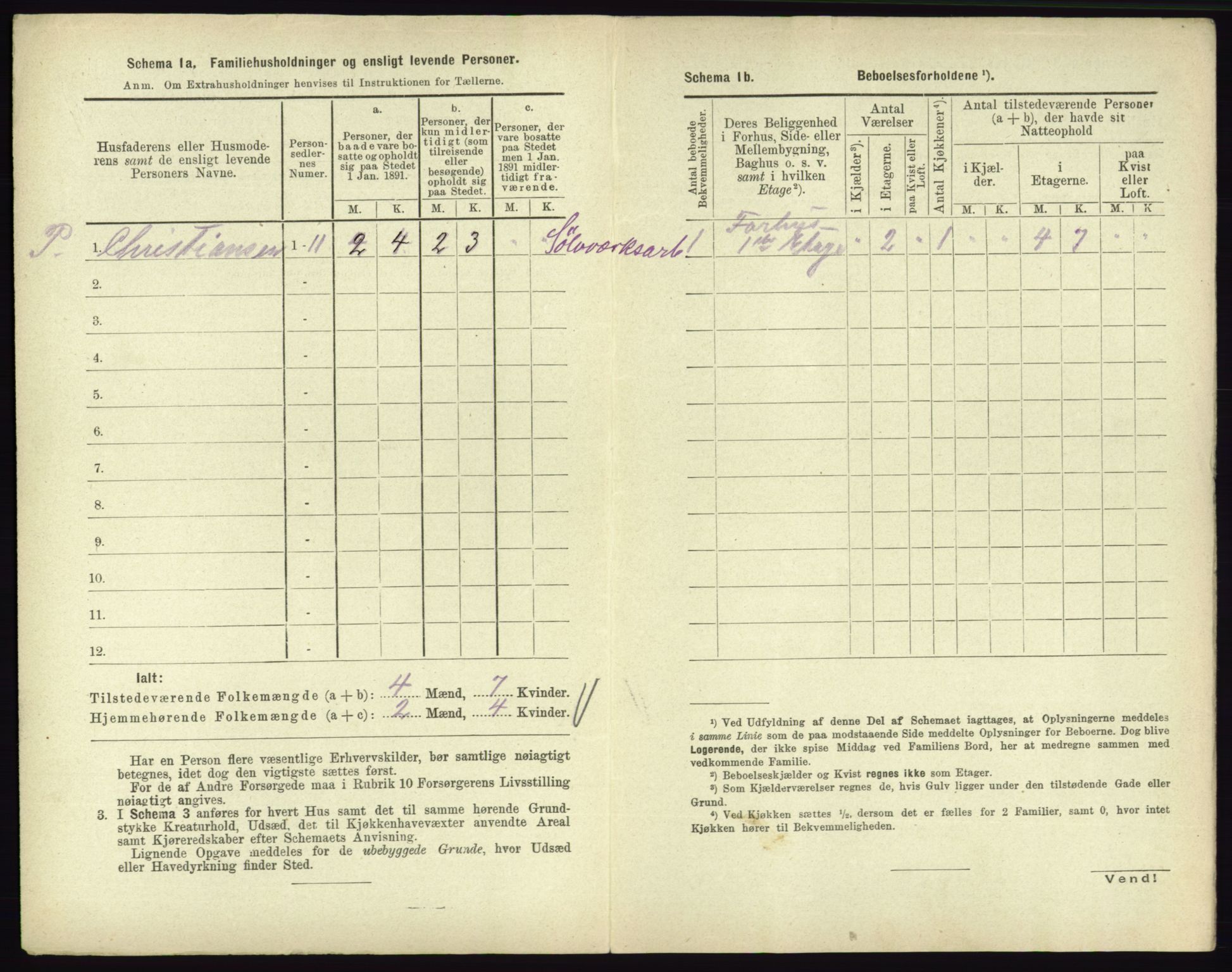 RA, 1891 census for 0604 Kongsberg, 1891, p. 932