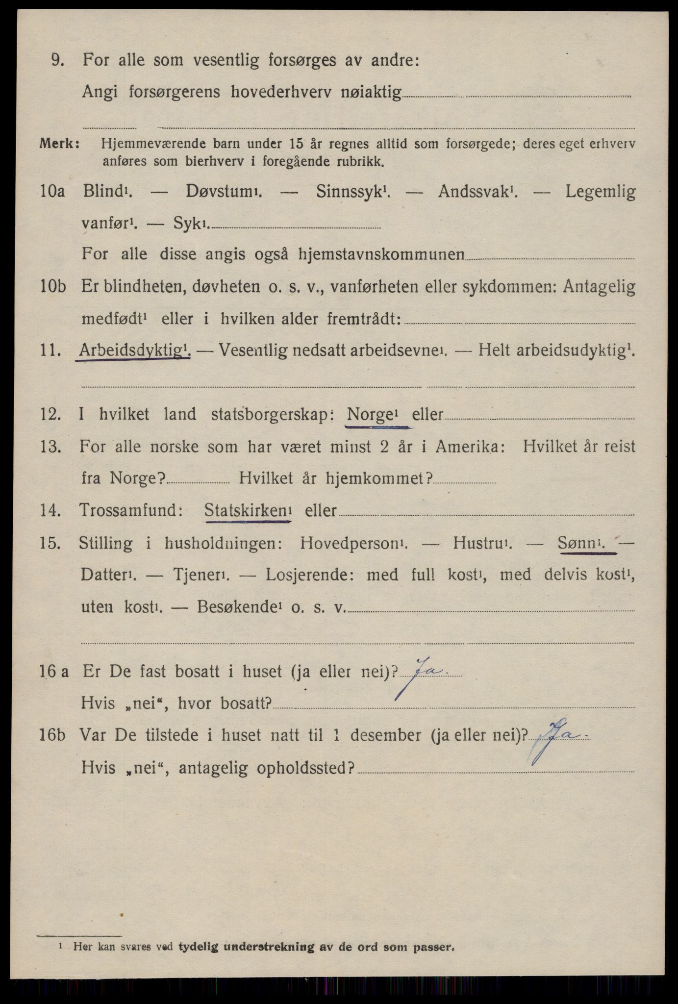 SAT, 1920 census for Haram, 1920, p. 978