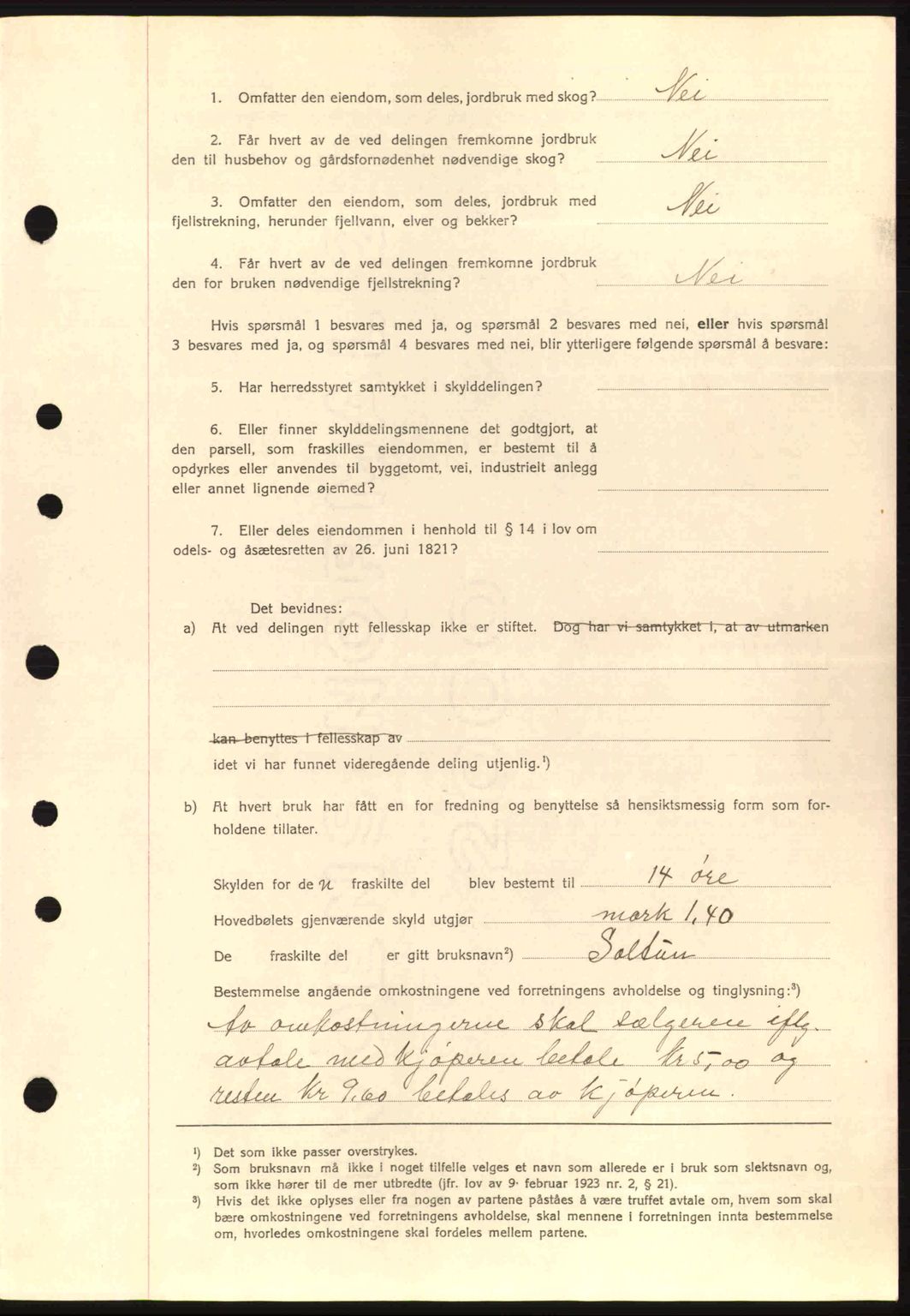 Romsdal sorenskriveri, AV/SAT-A-4149/1/2/2C: Mortgage book no. A1, 1936-1936, Diary no: : 966/1936