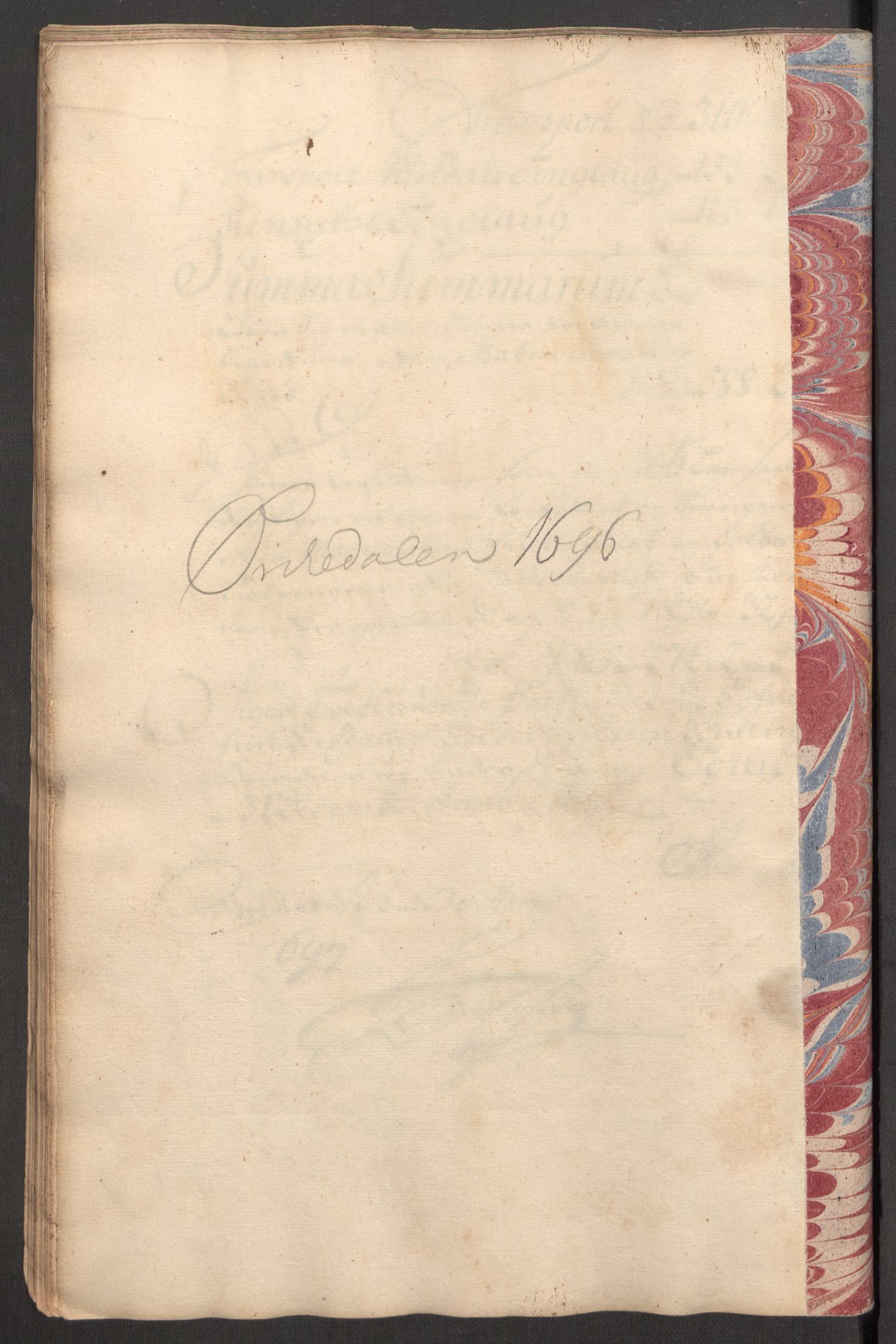 Rentekammeret inntil 1814, Reviderte regnskaper, Fogderegnskap, RA/EA-4092/R60/L3946: Fogderegnskap Orkdal og Gauldal, 1696, p. 111