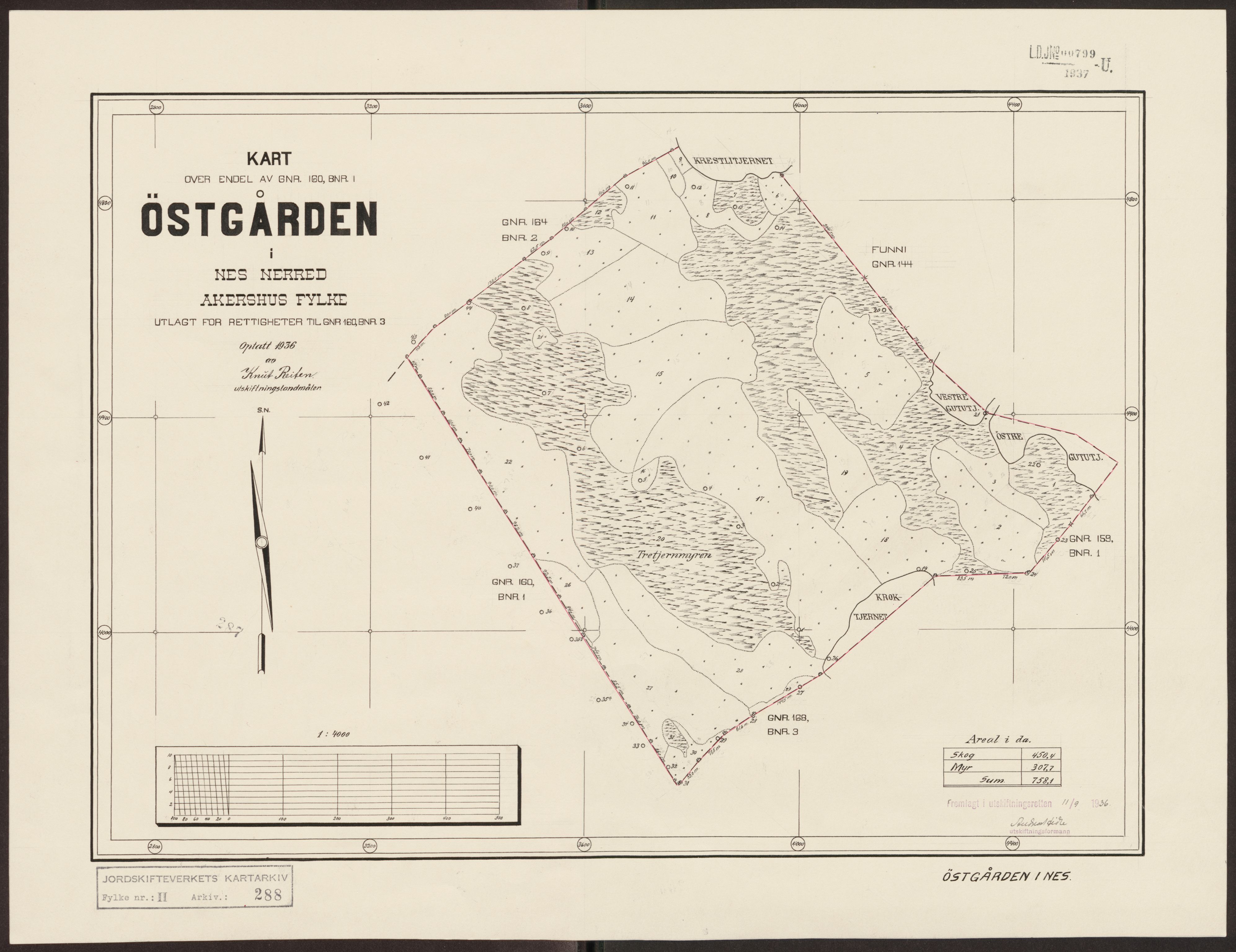 Jordskifteverkets kartarkiv, RA/S-3929/T, 1859-1988, p. 373