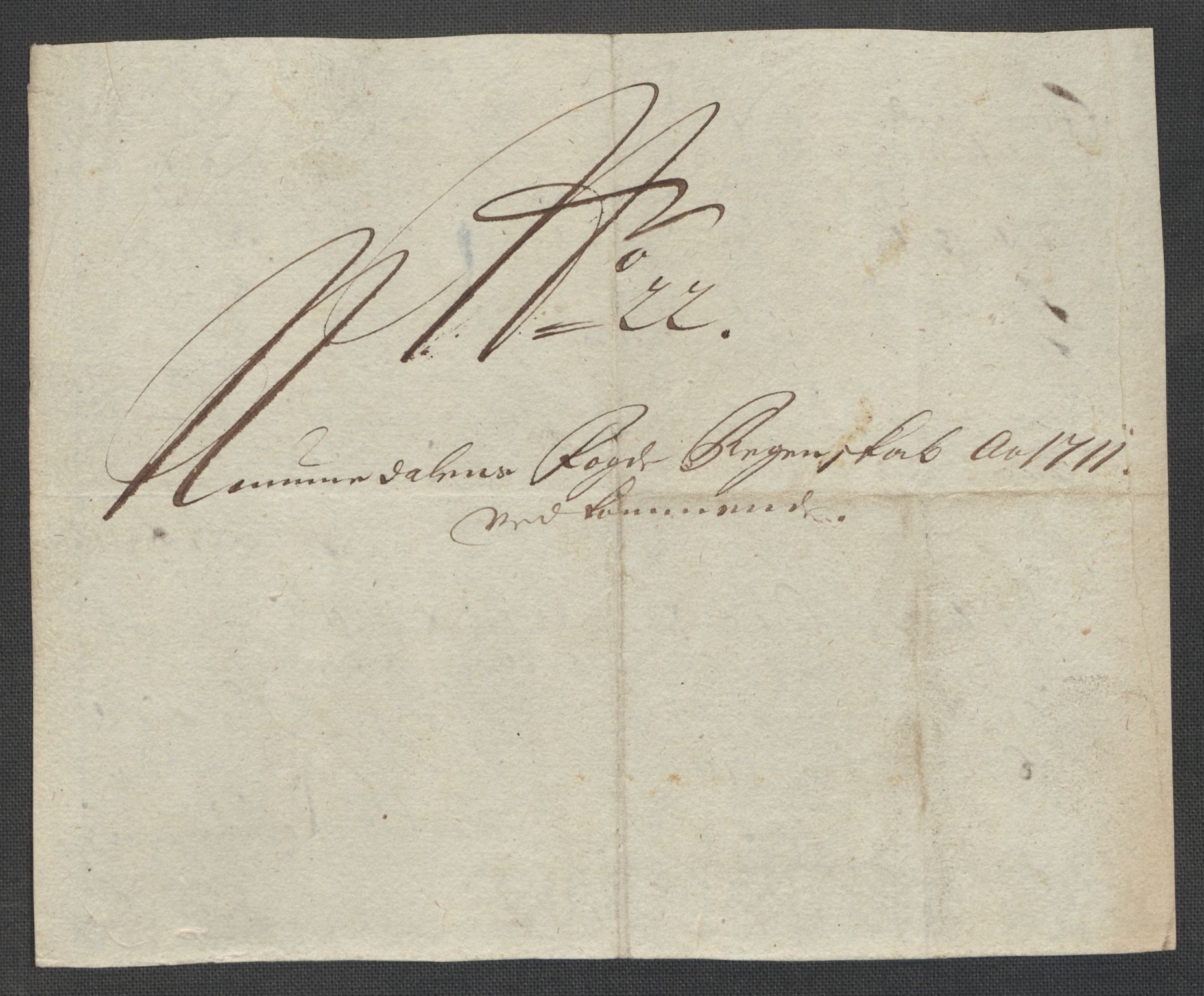 Rentekammeret inntil 1814, Reviderte regnskaper, Fogderegnskap, AV/RA-EA-4092/R64/L4432: Fogderegnskap Namdal, 1711, p. 378