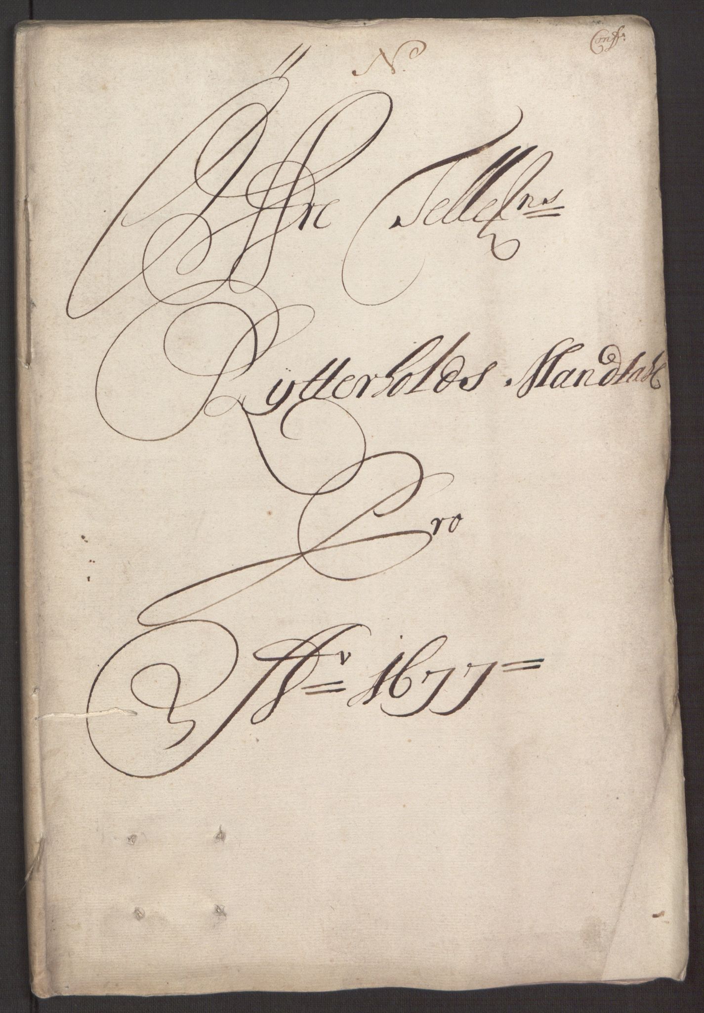 Rentekammeret inntil 1814, Reviderte regnskaper, Fogderegnskap, RA/EA-4092/R35/L2067: Fogderegnskap Øvre og Nedre Telemark, 1677, p. 157