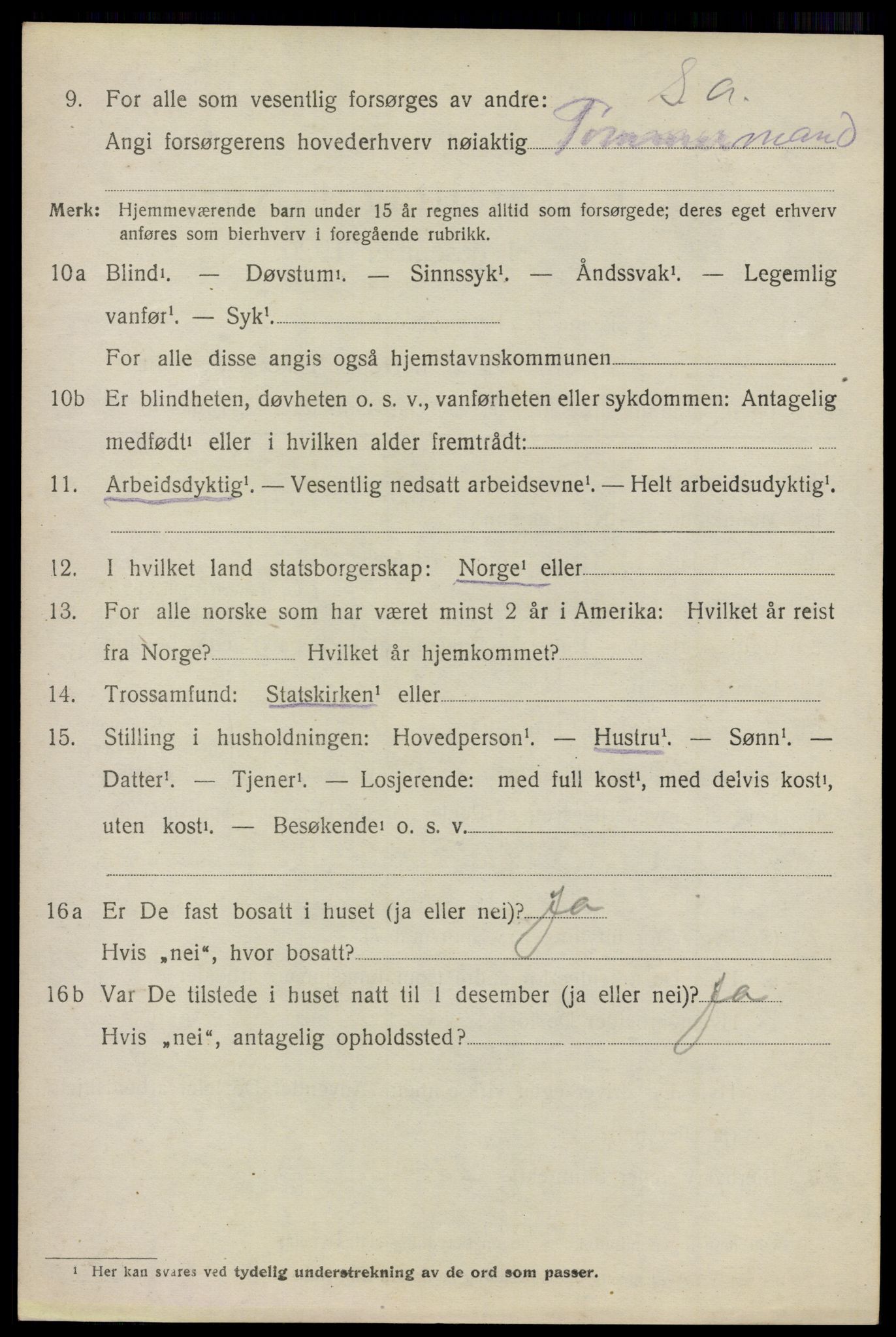 SAO, 1920 census for Asker, 1920, p. 11387