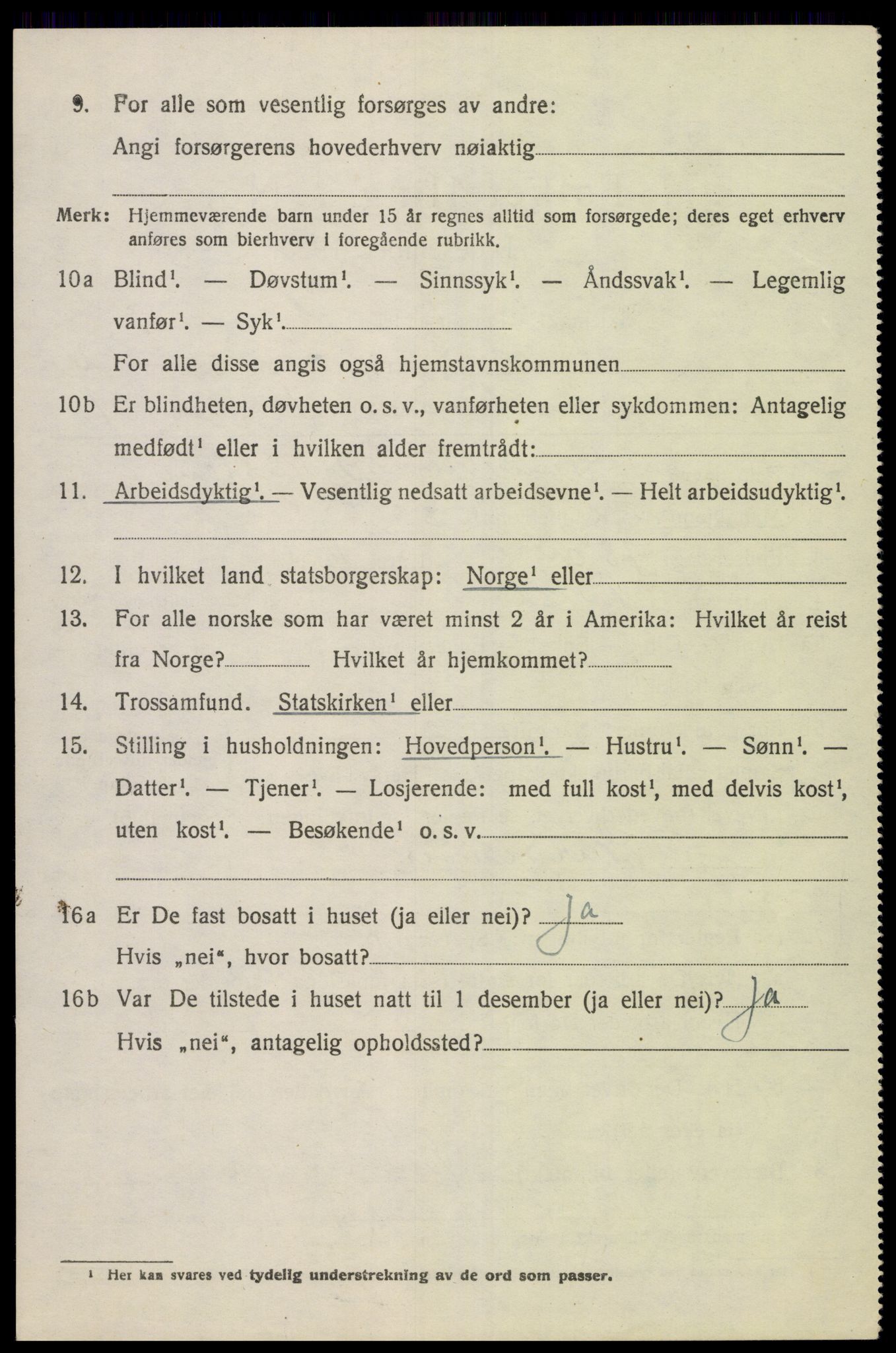 SAK, 1920 census for Finsland, 1920, p. 729