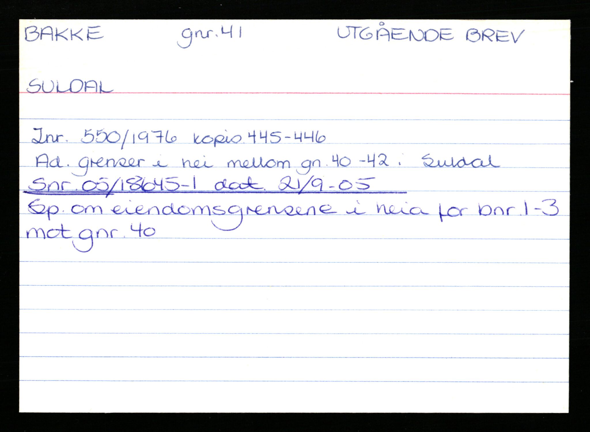 Statsarkivet i Stavanger, AV/SAST-A-101971/03/Y/Yk/L0002: Registerkort sortert etter gårdsnavn: Auglend - Bakkevik, 1750-1930, p. 556