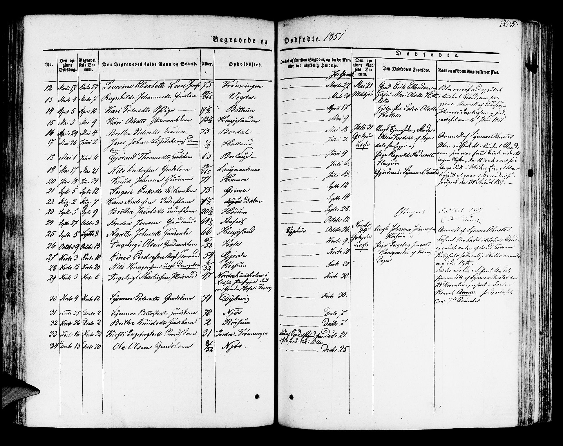 Leikanger sokneprestembete, SAB/A-81001: Parish register (official) no. A 7, 1838-1851, p. 305