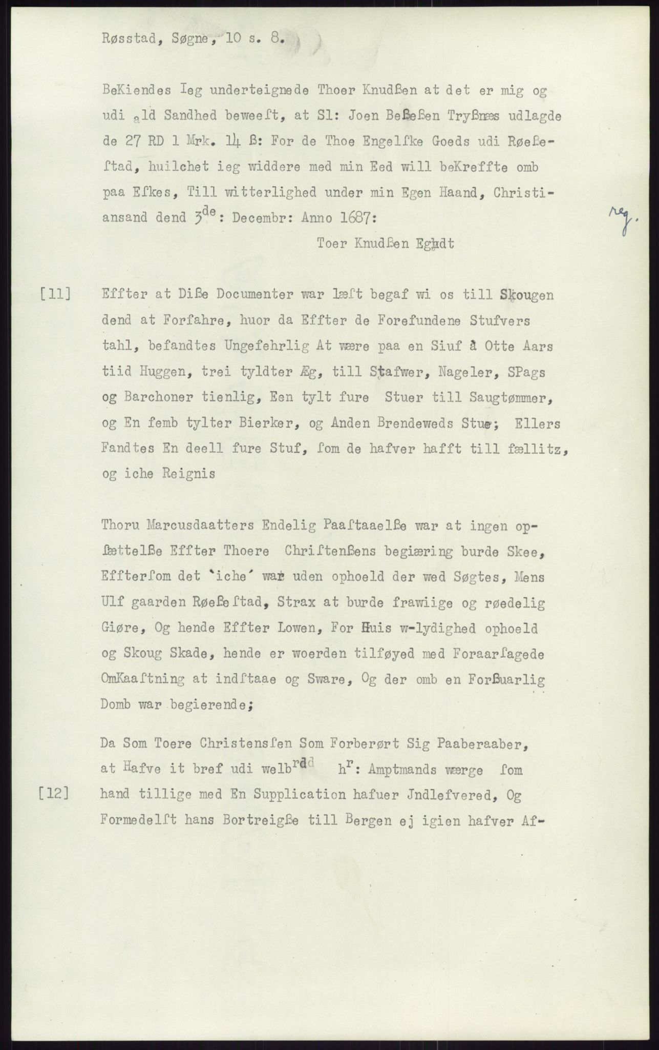 Samlinger til kildeutgivelse, Diplomavskriftsamlingen, AV/RA-EA-4053/H/Ha, p. 2577