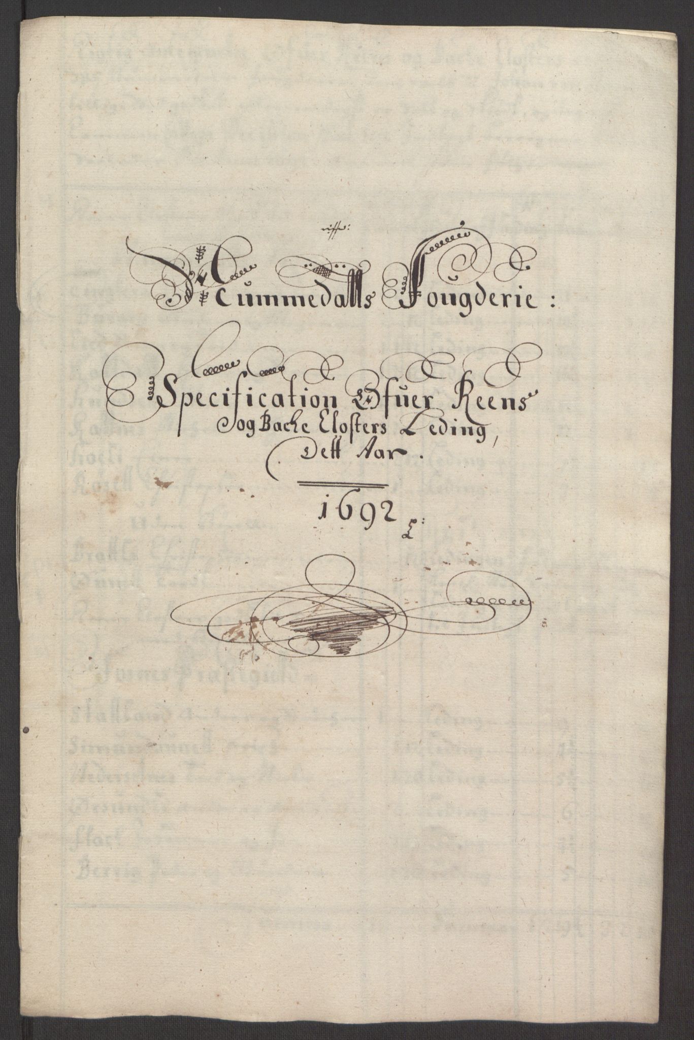 Rentekammeret inntil 1814, Reviderte regnskaper, Fogderegnskap, AV/RA-EA-4092/R64/L4424: Fogderegnskap Namdal, 1692-1695, p. 155