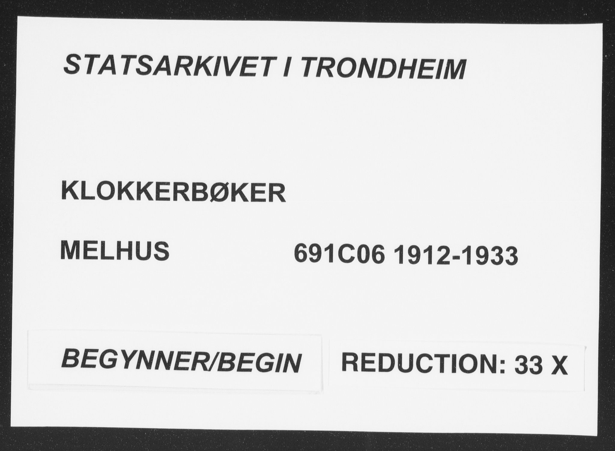 Ministerialprotokoller, klokkerbøker og fødselsregistre - Sør-Trøndelag, SAT/A-1456/691/L1095: Parish register (copy) no. 691C06, 1912-1933