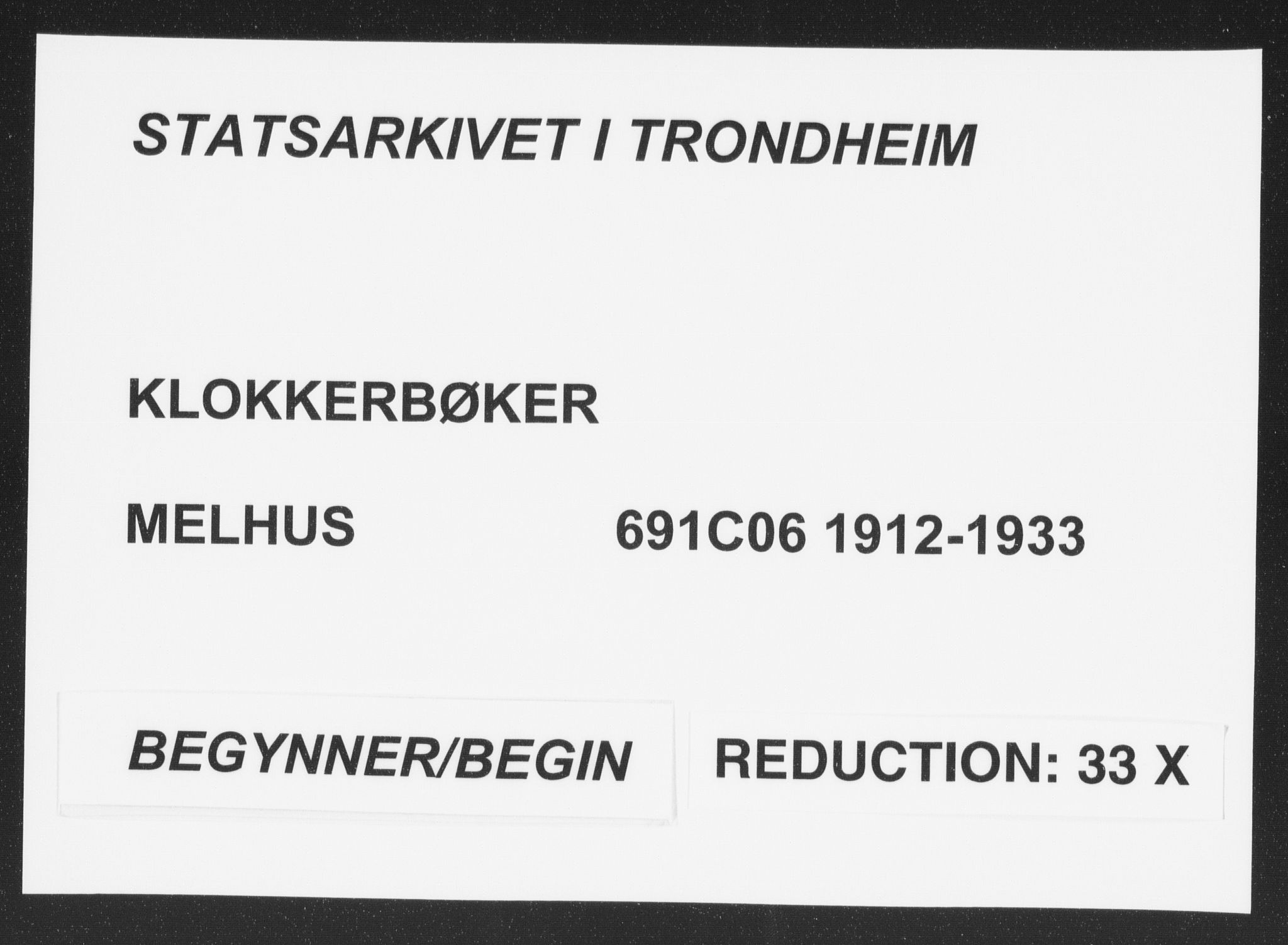 Ministerialprotokoller, klokkerbøker og fødselsregistre - Sør-Trøndelag, AV/SAT-A-1456/691/L1095: Parish register (copy) no. 691C06, 1912-1933