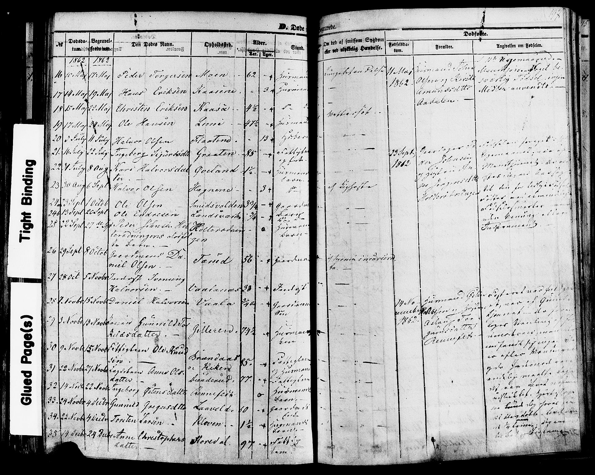 Sauherad kirkebøker, AV/SAKO-A-298/F/Fa/L0007: Parish register (official) no. I 7, 1851-1873, p. 197