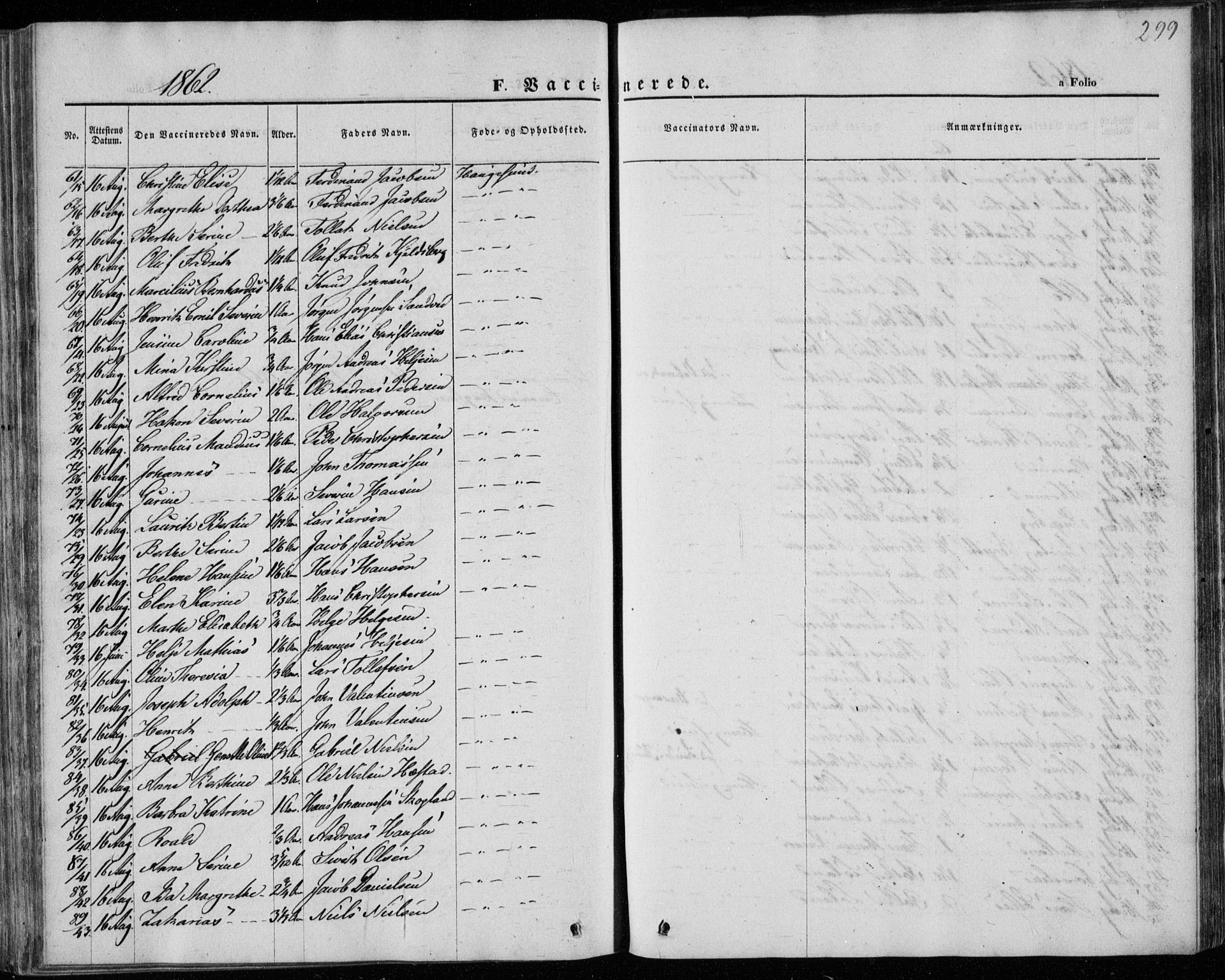 Torvastad sokneprestkontor, AV/SAST-A -101857/H/Ha/Haa/L0011: Parish register (official) no. A 11, 1857-1866, p. 299