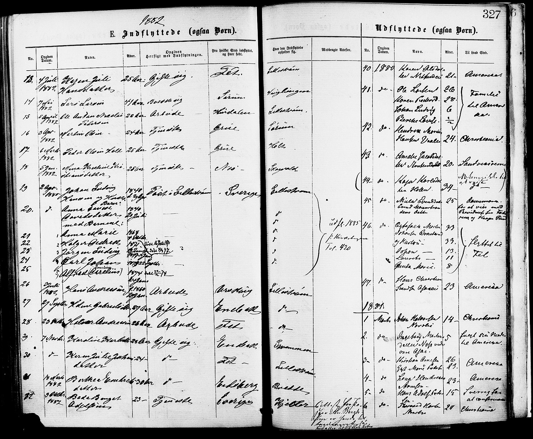 Skedsmo prestekontor Kirkebøker, AV/SAO-A-10033a/F/Fa/L0012: Parish register (official) no. I 12, 1876-1883, p. 327