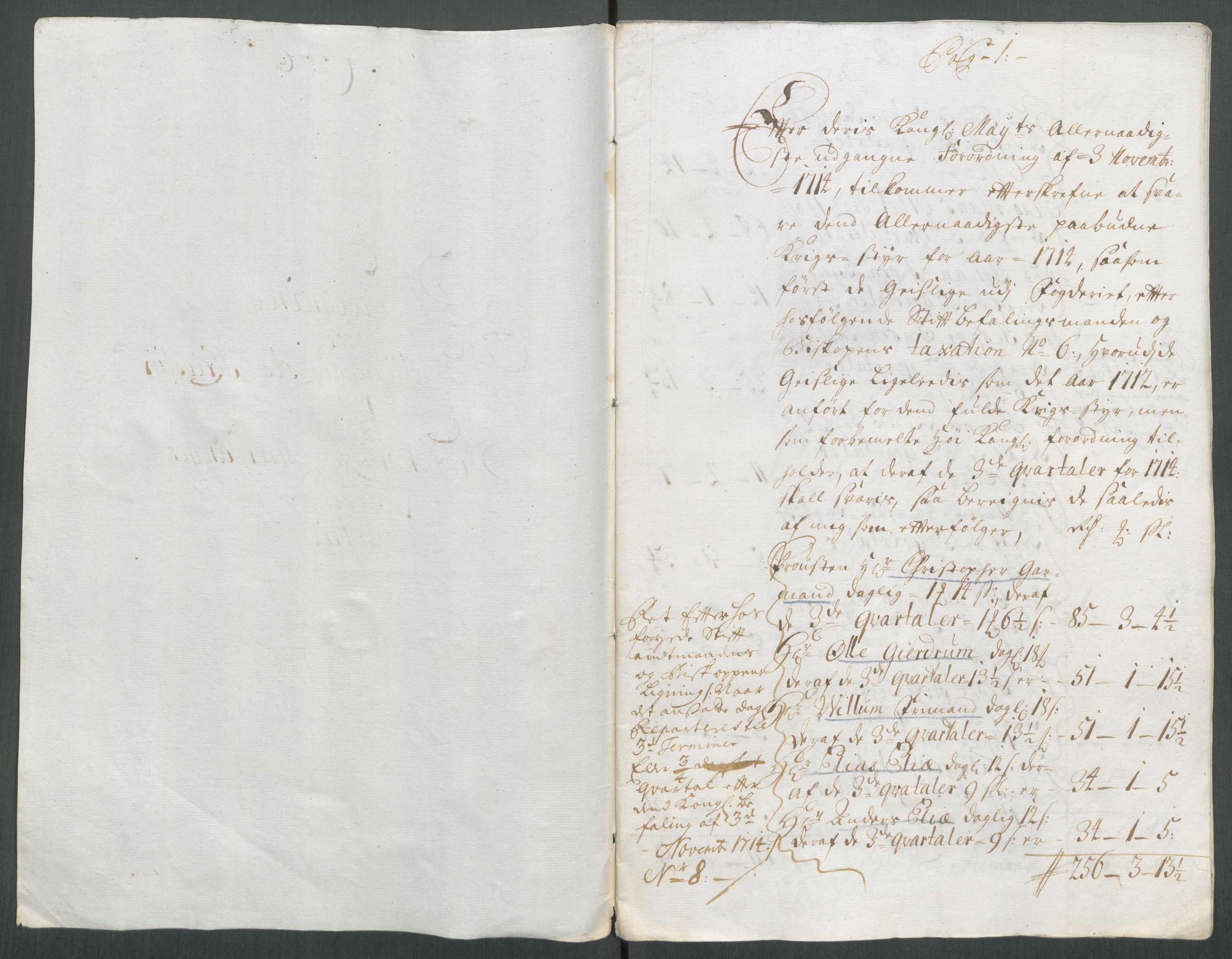 Rentekammeret inntil 1814, Reviderte regnskaper, Fogderegnskap, AV/RA-EA-4092/R48/L2990: Fogderegnskap Sunnhordland og Hardanger, 1714, p. 132